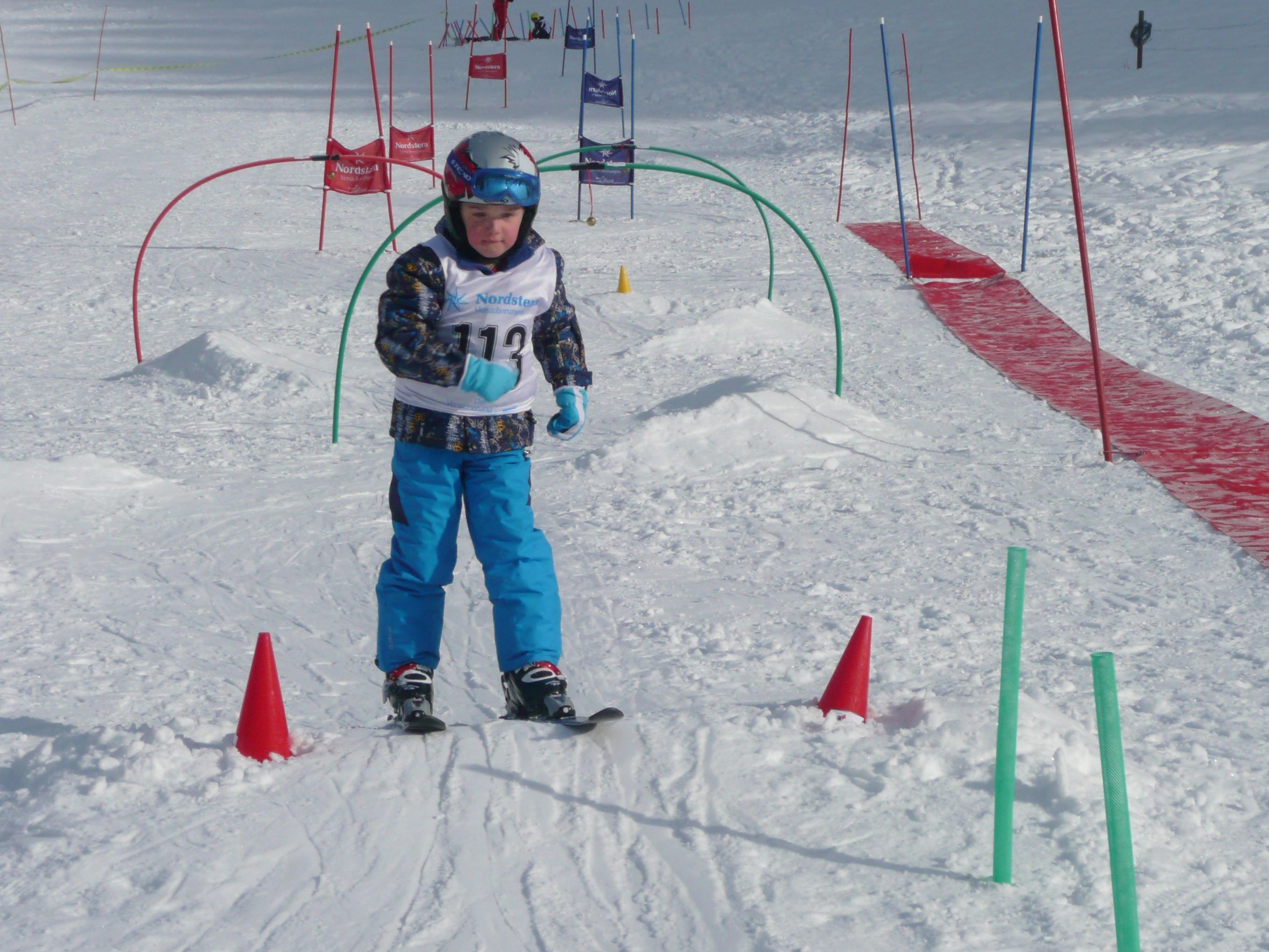 Fun und Action beim Kinderschikurs des WSV Bludenz