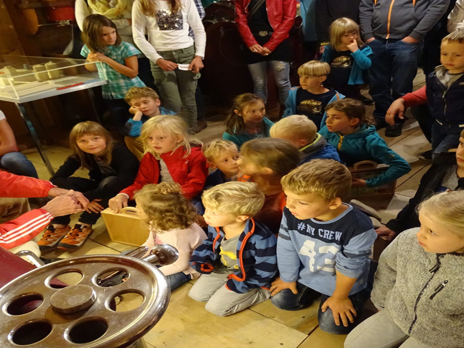 Gezählte 1.007 Kinder besuchten in diesem Jahr Stoffels Säge-Mühle. Gezählte 1.007 Kinder besuchten in diesem Jahr Stoffels Säge-Mühle.