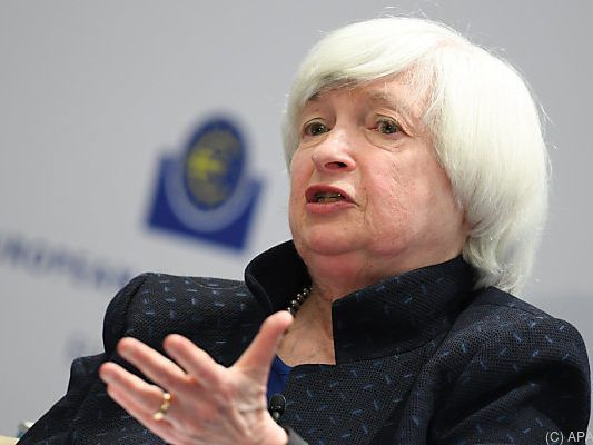 Fed-Chefin Janet Yellen