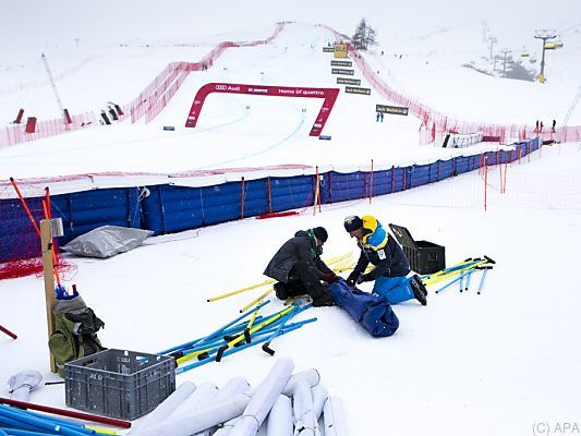 Unzufriedenstellendes Wochenende für die Damen in St. Moritz