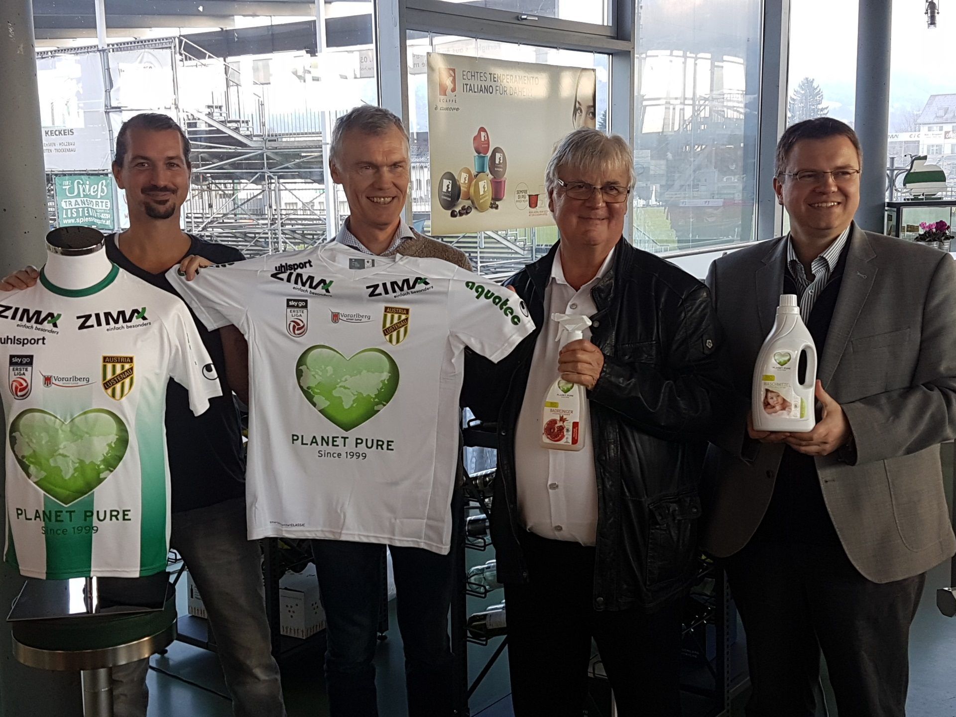 Austria Lustenau hat einen neuen Hauptsponsor.
