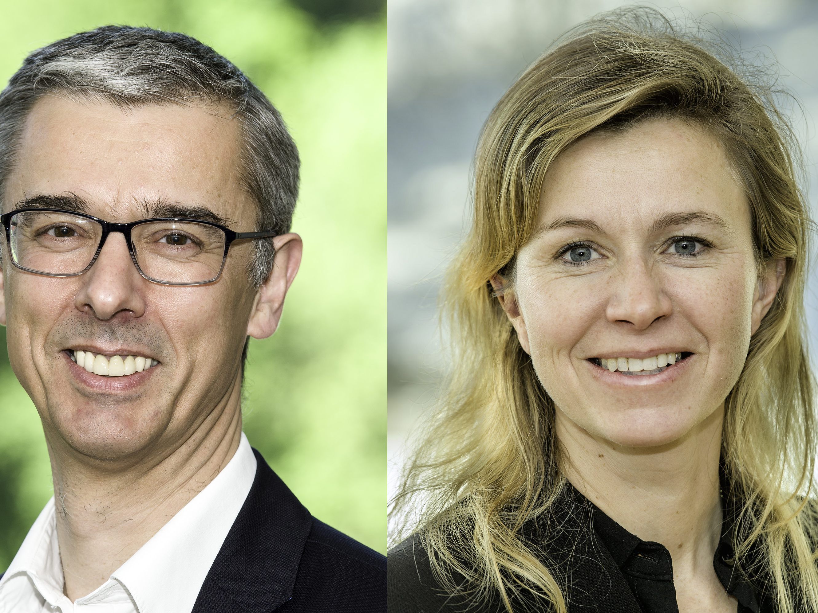 Andreas Lampert und Eva King.