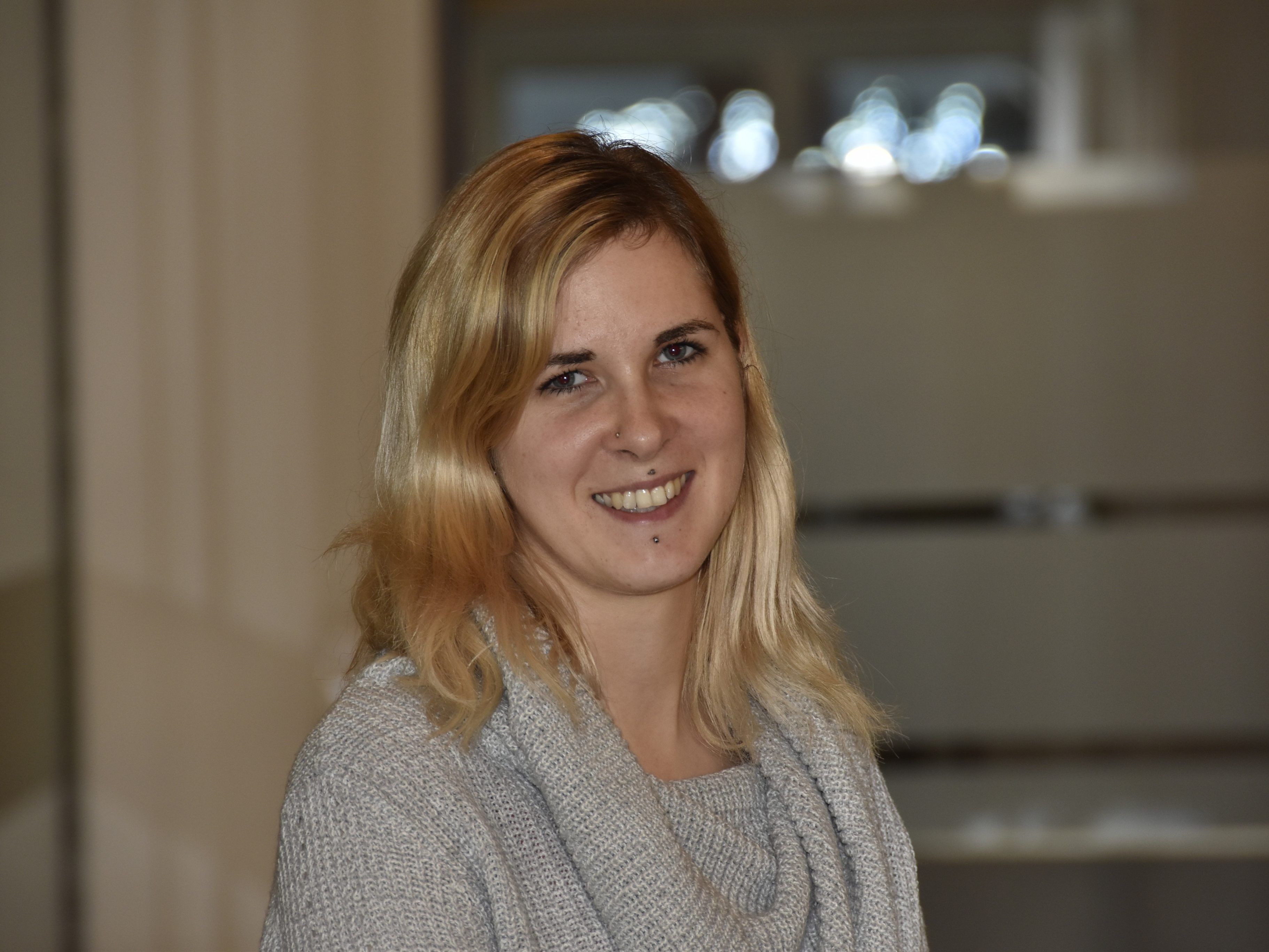 Sarina Holzknecht ist die neue Mitarbeiterin im Rathaus Rankweil