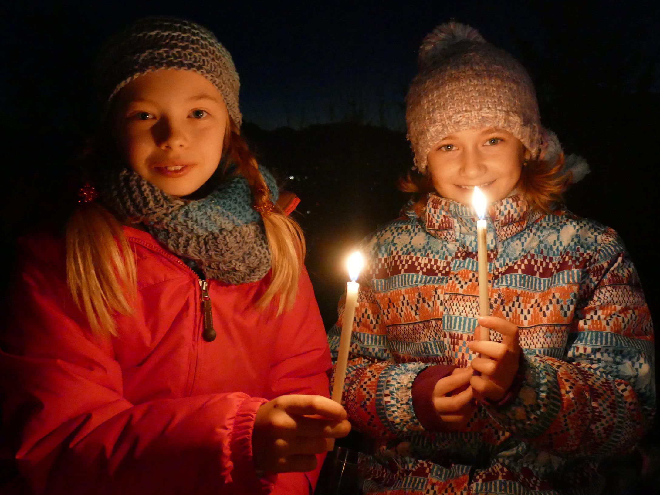 Adventsingen bei der Familienkapelle Fraxern.