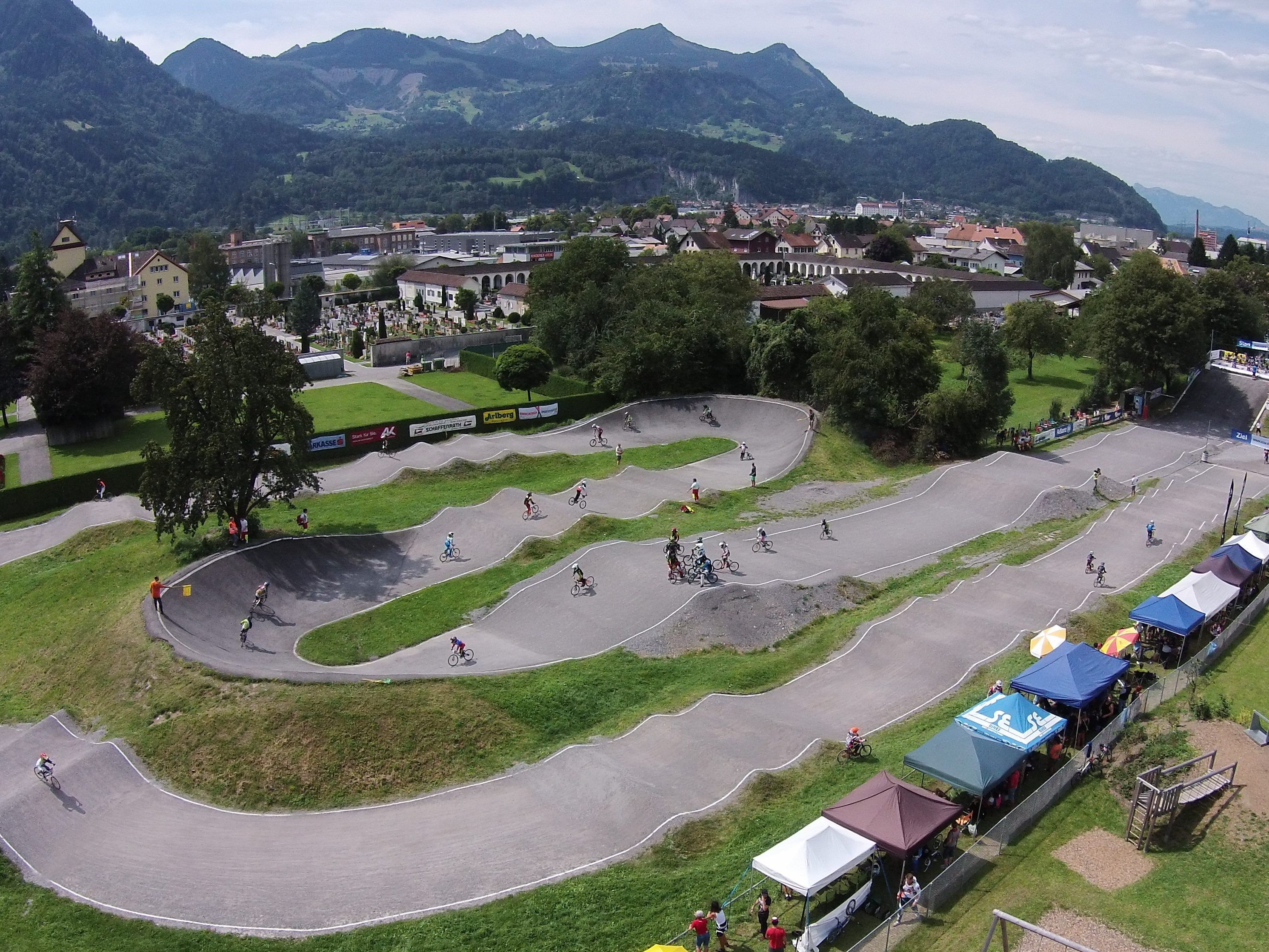 Die selektive Bludenzer BMX-Bahn Die selektive Bludenzer BMX-Bahn