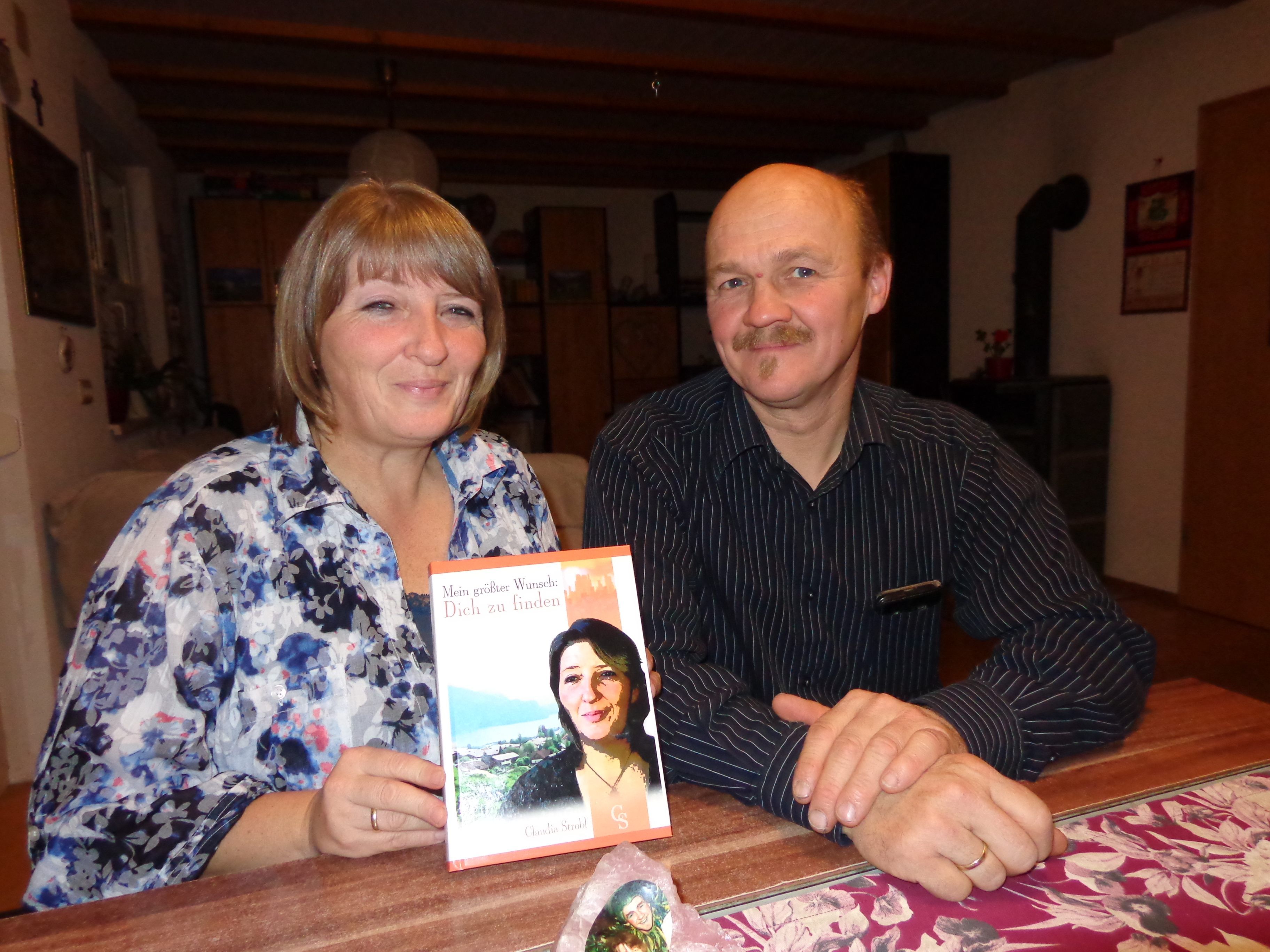 Buchautorin Claudia Strobl und ihr Mann Martin freuen sich schon auf die Lesung