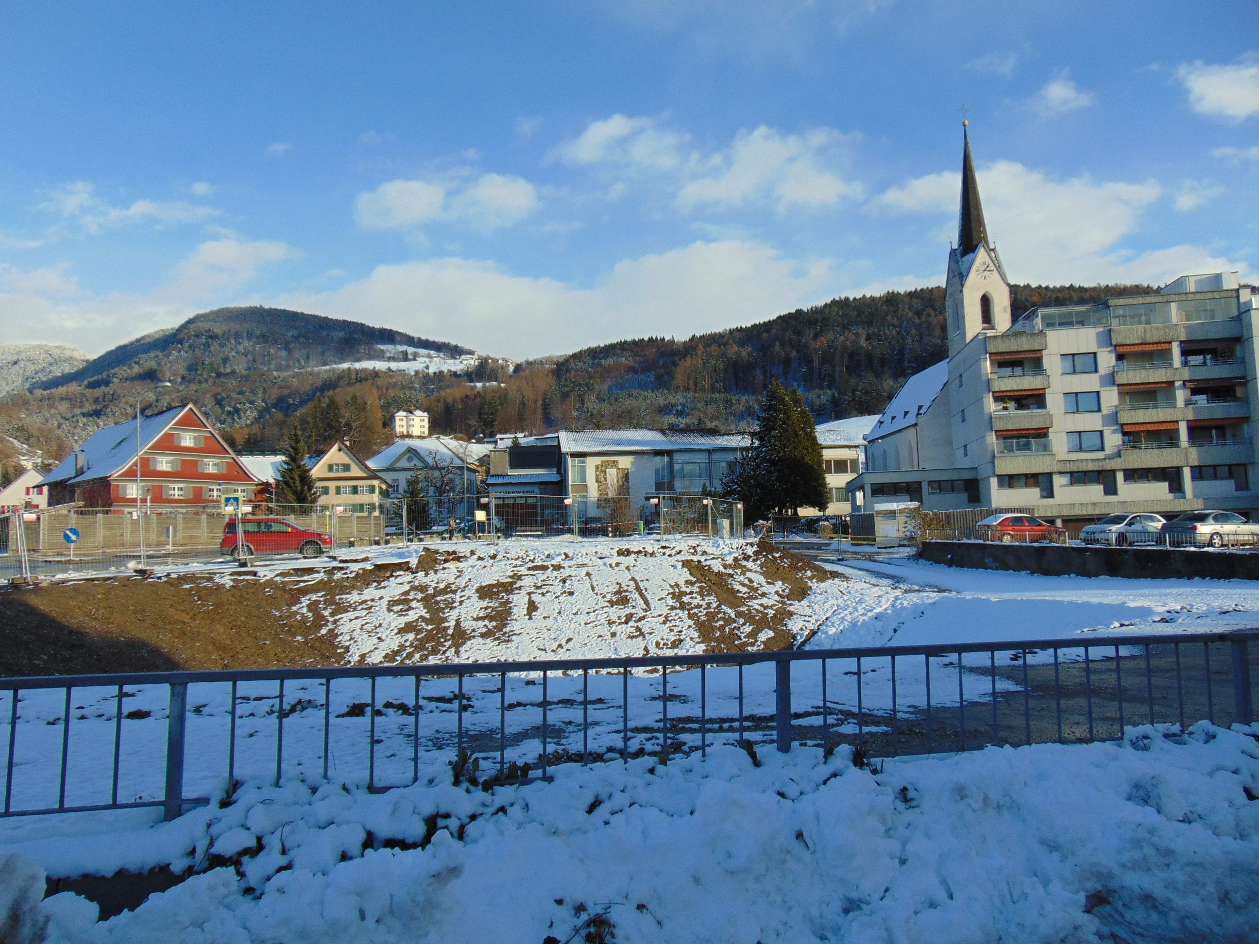 Im Zentrum von Weiler wird das Projekt der Dorfmitte geplant