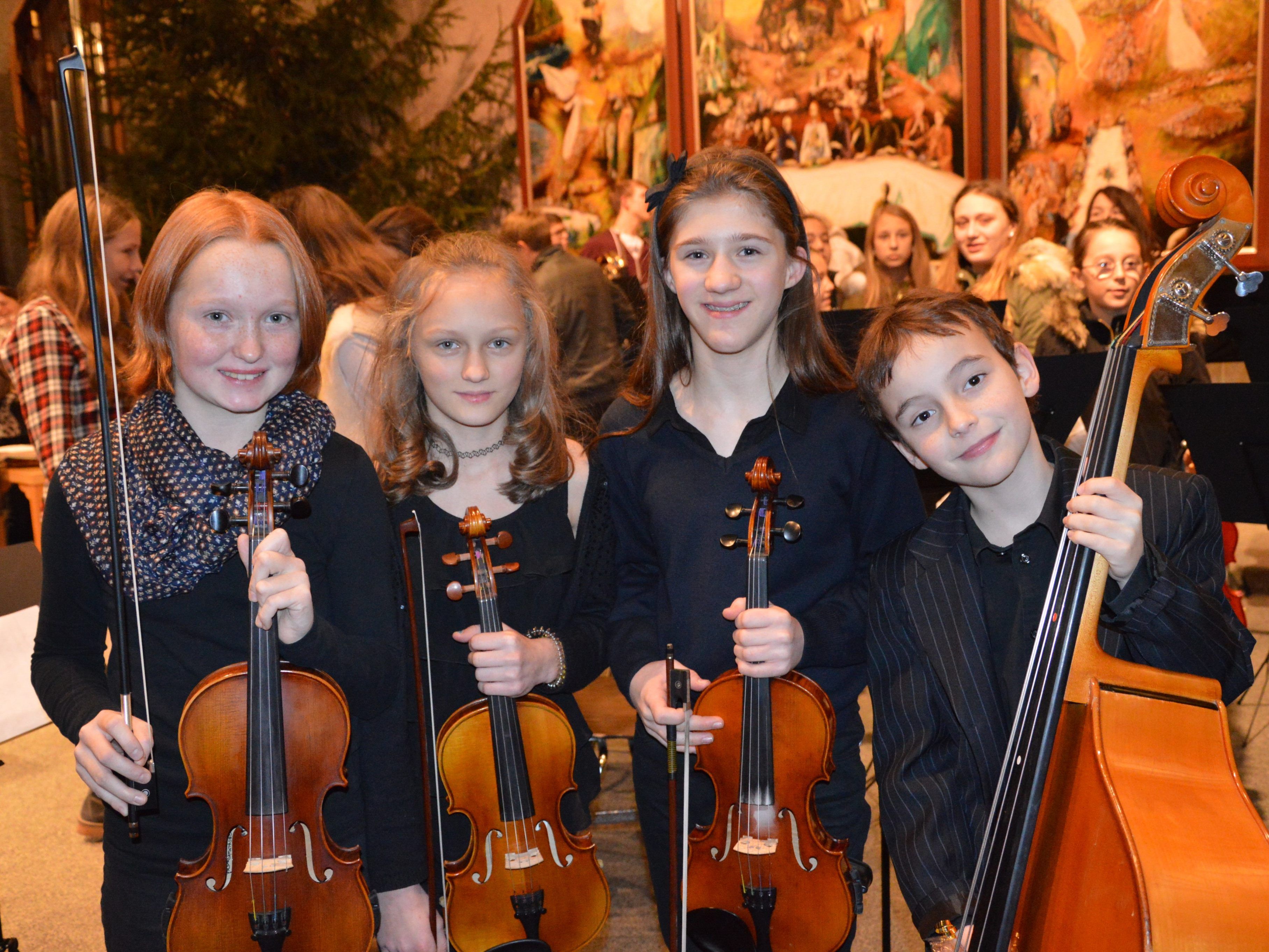 „Engel lassen laut erschallen“ – Adventkonzert der Rheintalischen Musikschule
