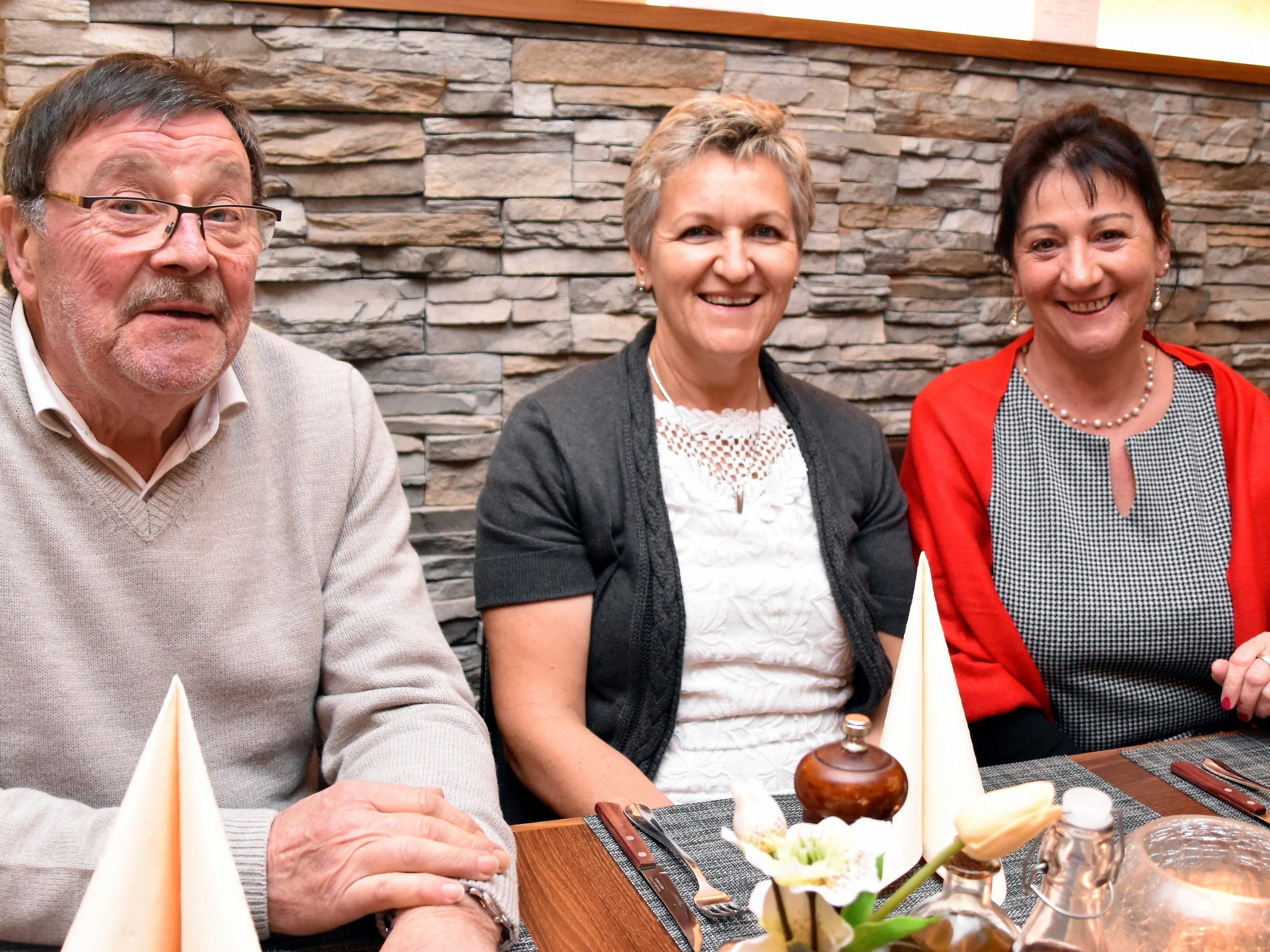 Armin Bell, Barbara Moosbrugger und Ingrid Del Missier Armin Bell, Barbara Moosbrugger und Ingrid Del Missier