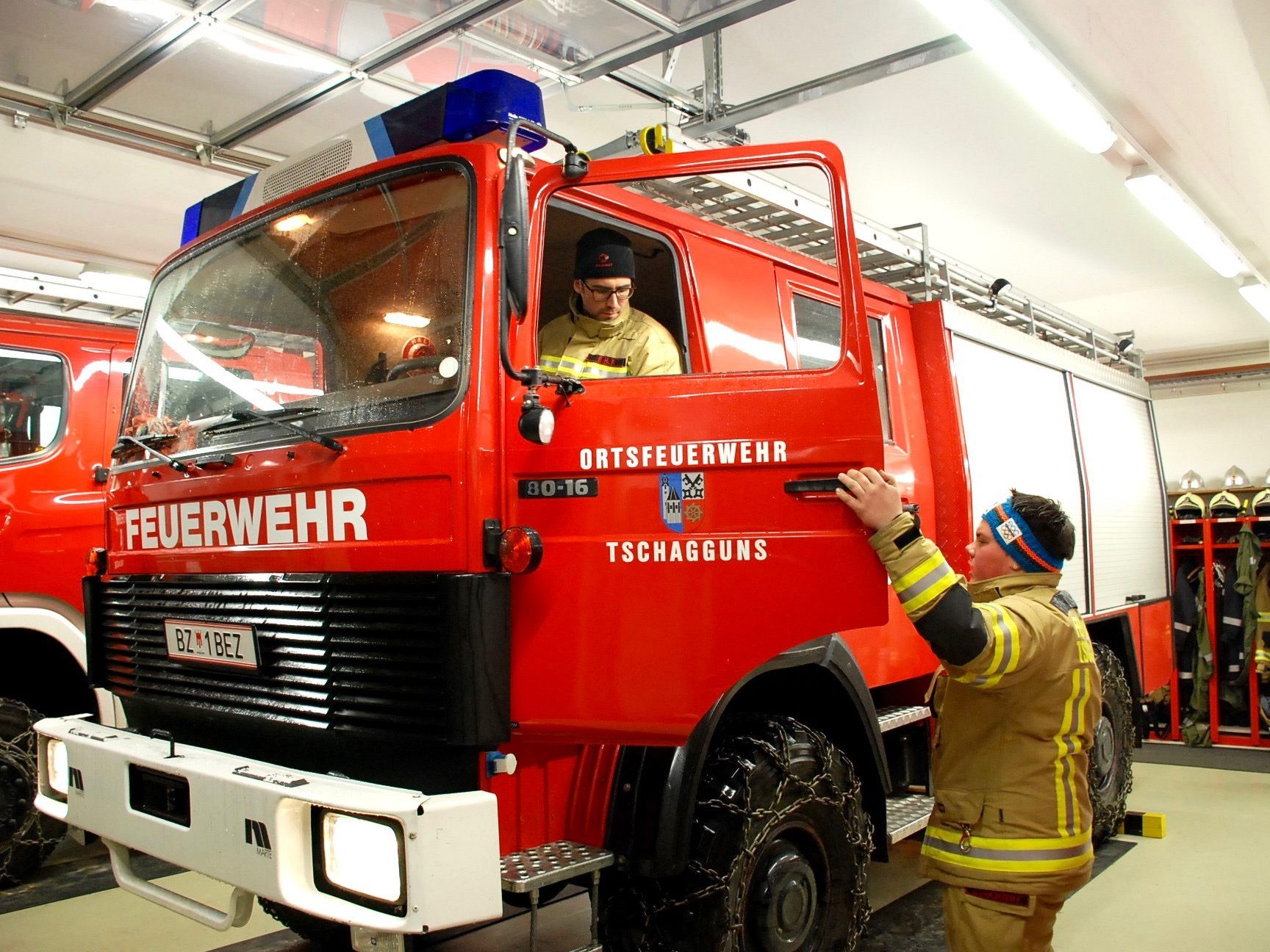 Das Friedenslicht gibt´s im Feuerwehrhaus Tschagguns