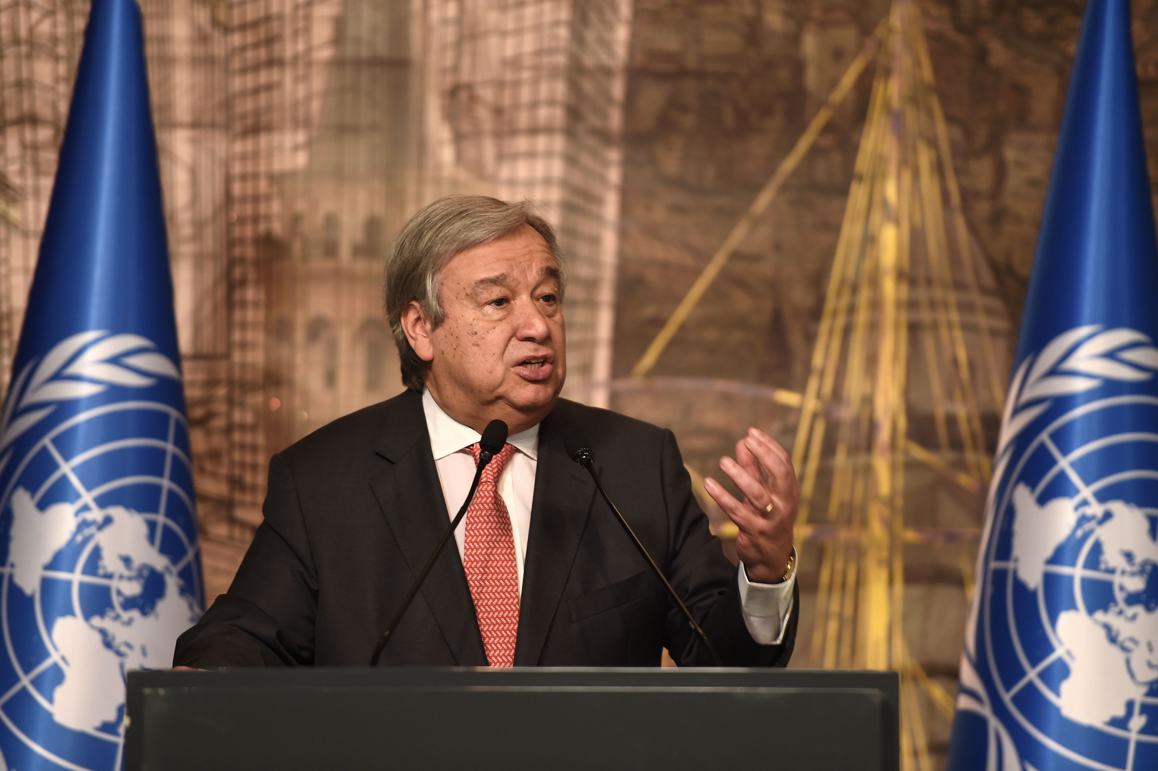 António Guterres wurde im Jänner neuer UN-Generalsekretär.