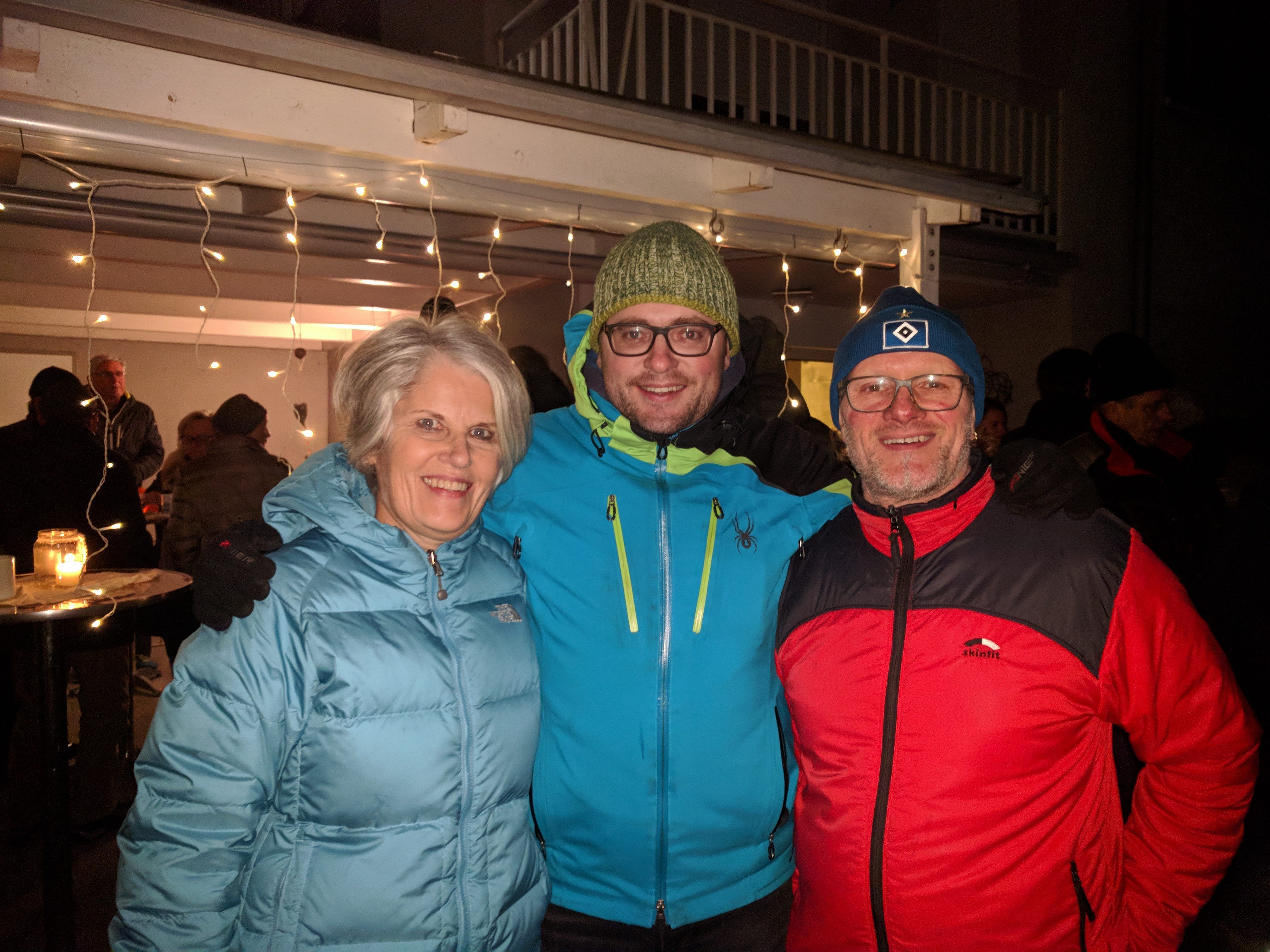 Christel Härle, Sohn Michael Hämmerle und Erich Härle