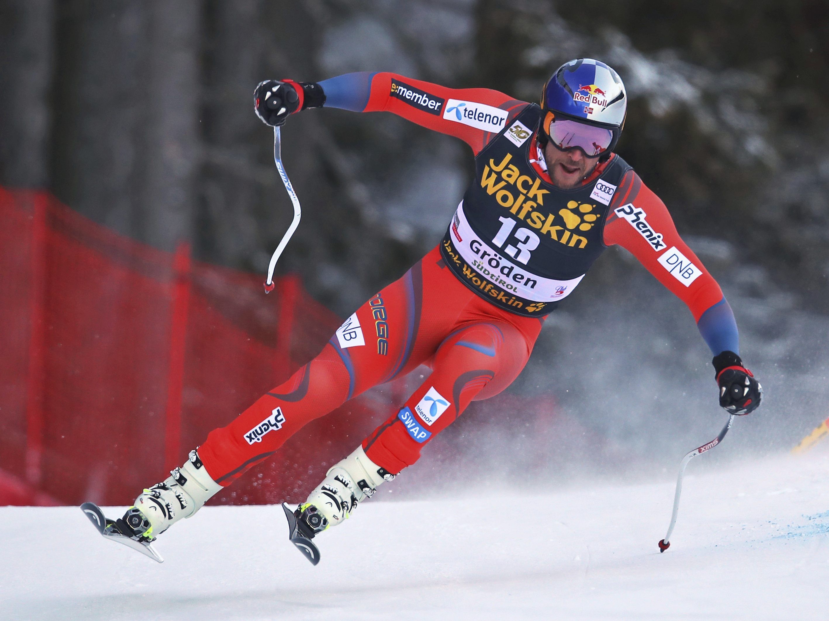 Für Svindal war es der 34. Weltcupsieg, der 14. in einer Abfahrt.