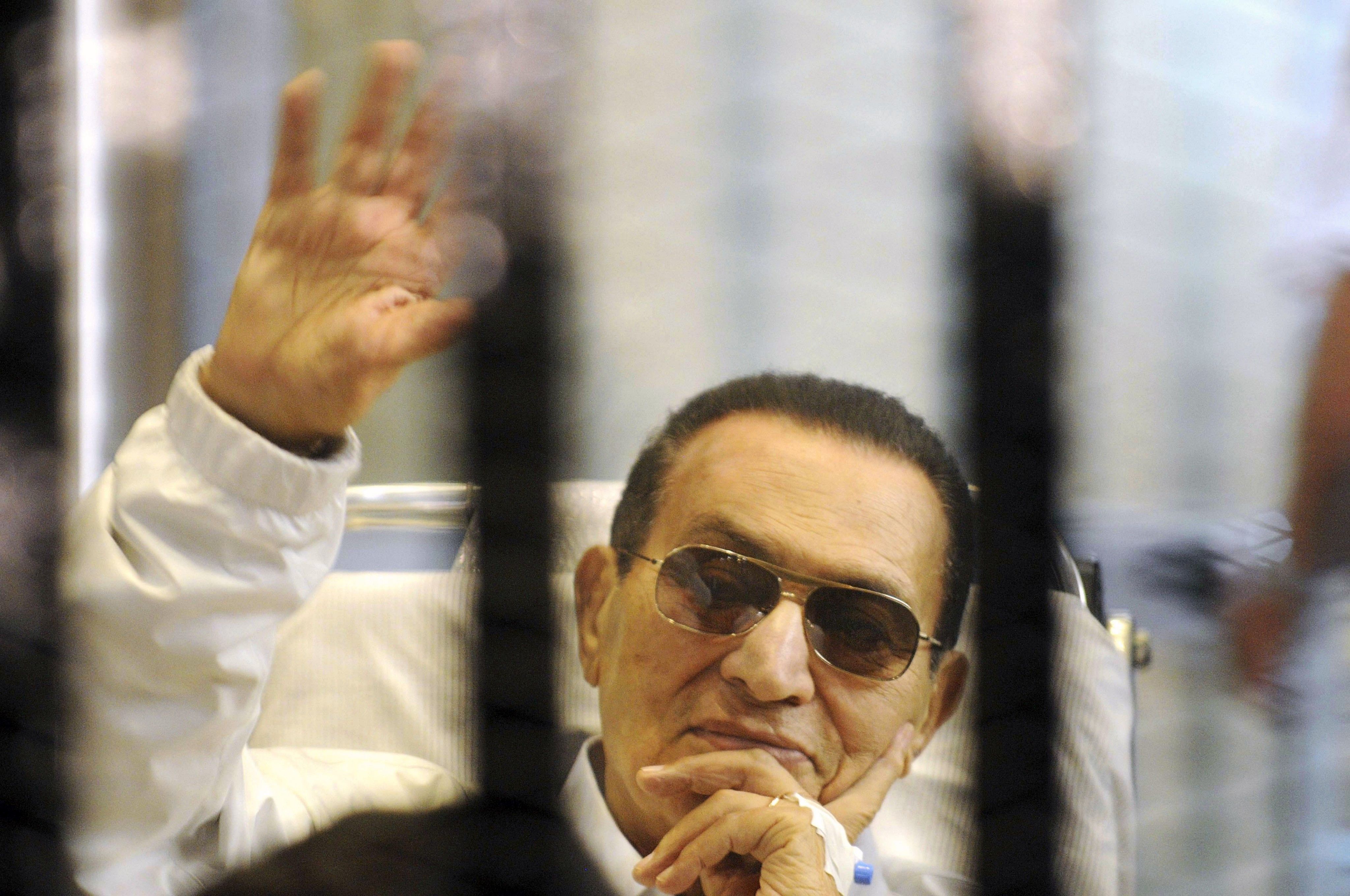 Der ehemalige ägyptische Präsident Mubarak. Der ehemalige ägyptische Präsident Mubarak.