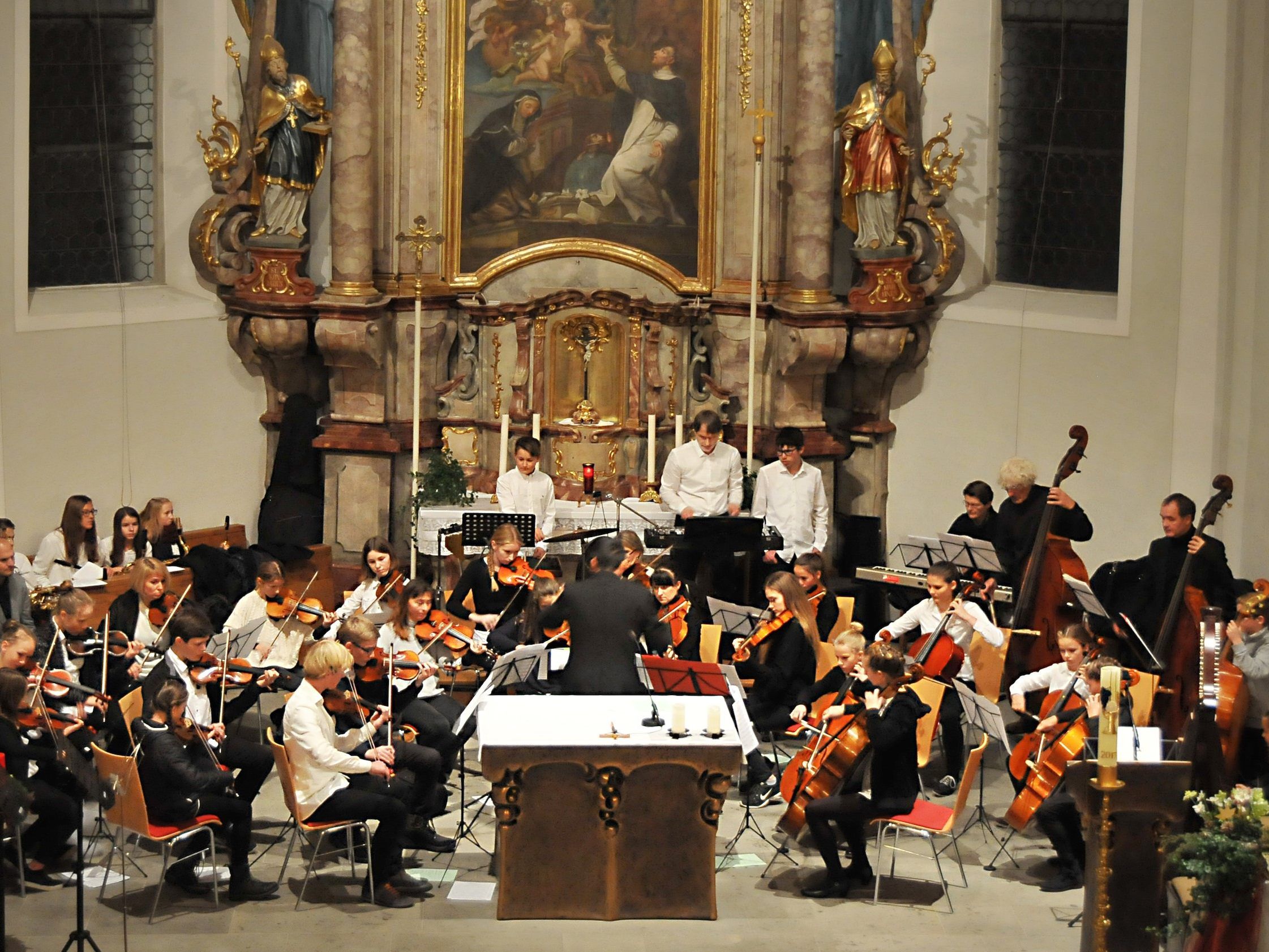 Das sinfonische Orchester zeigte seine breit gefächerten Möglichkeiten.