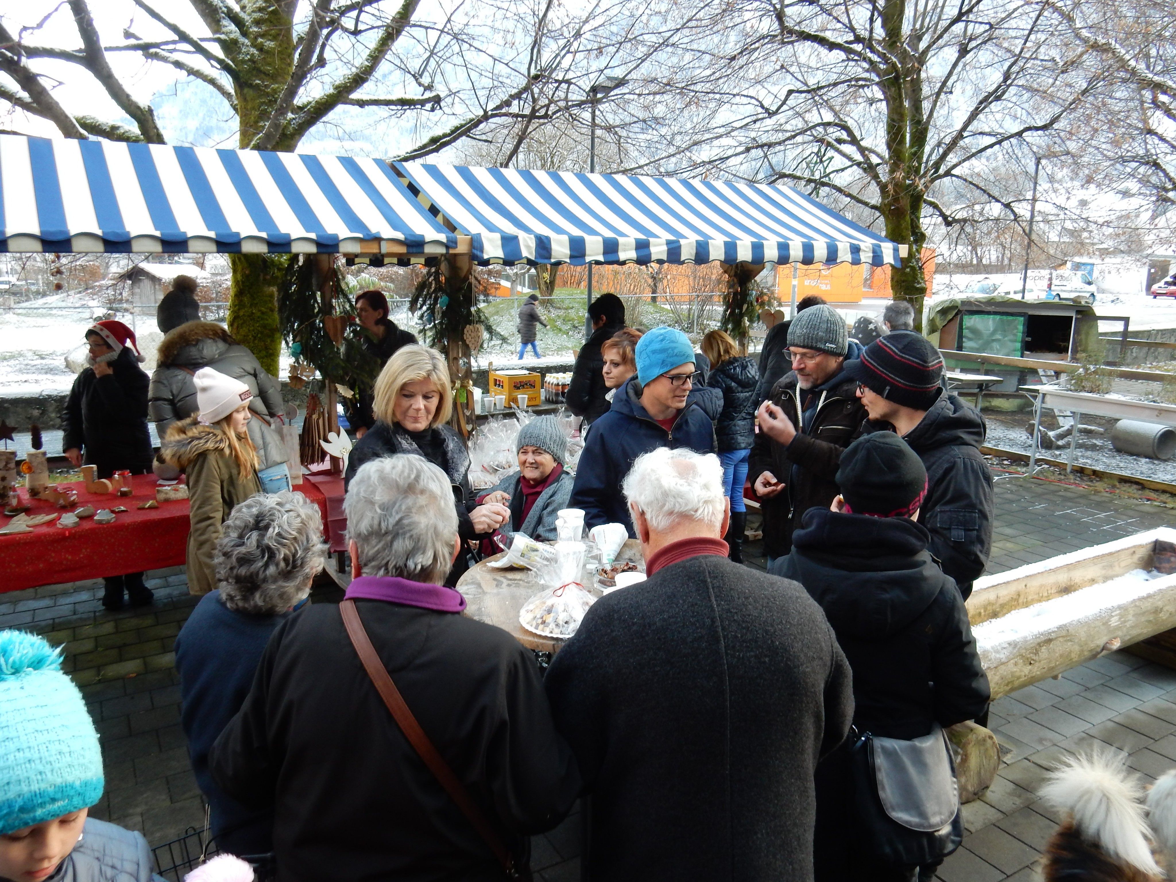 Der Basar beim „Haus Nenzing“ war ein Publikumsmagnet.