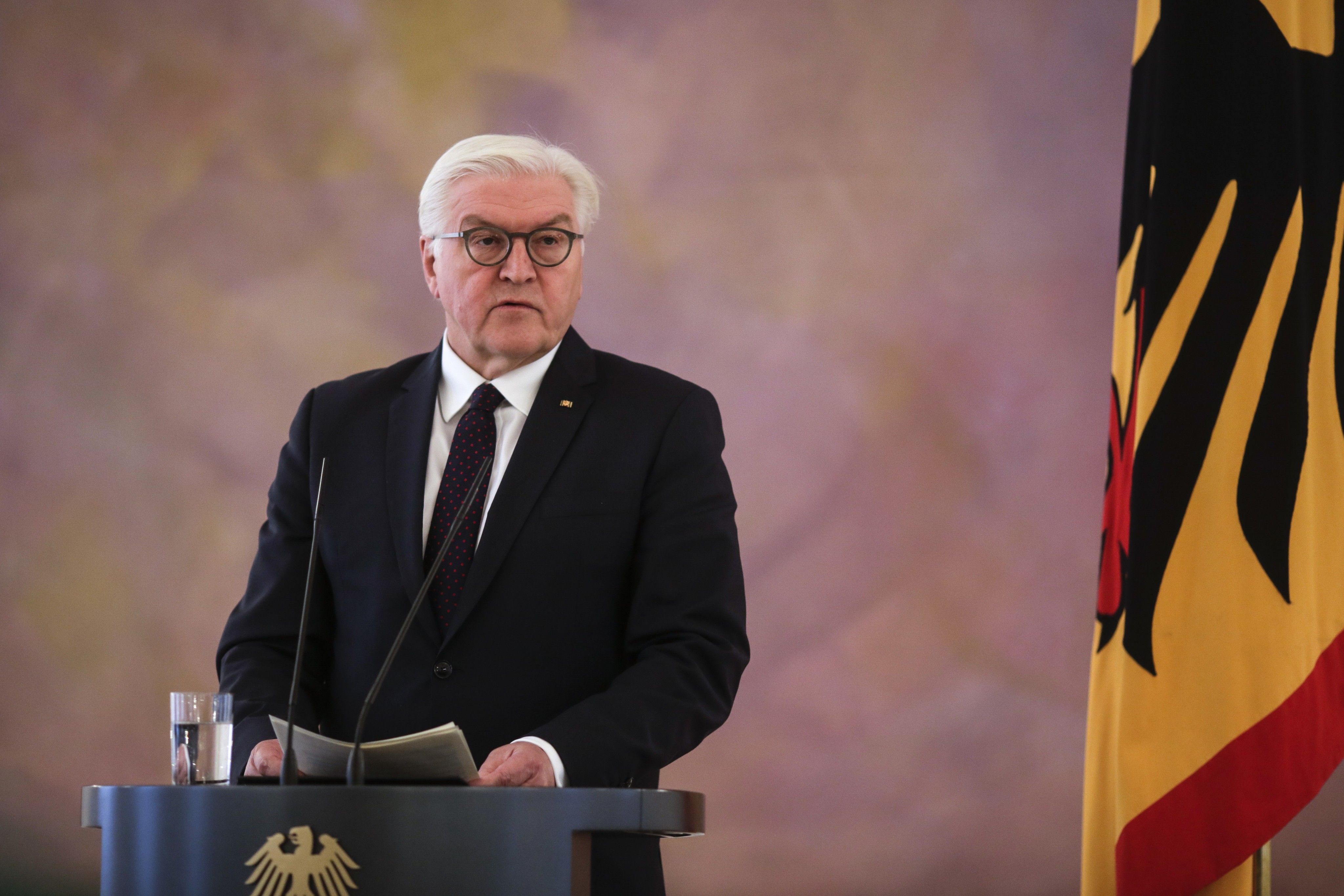 Nachfolger von Joachim Gauck wurde Frank-Walter Steinmeier. 