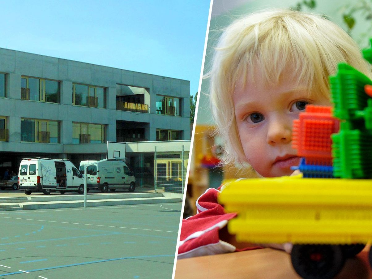 Die Volksschule Schendlingen und der Kindergarten St. Gebhard grenzen aneinander.