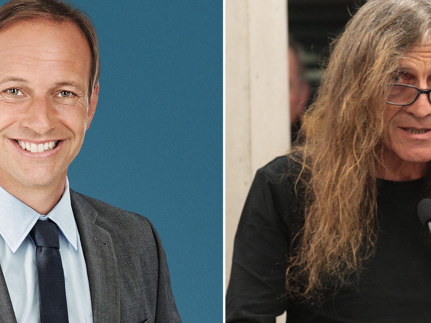 Laut Bernhard Amann (rechts) gibt Dieter Egger (links) zu viel Geld für Öffentlichekeitsarbeit aus. Laut Bernhard Amann (rechts) gibt Dieter Egger (links) zu viel Geld für Öffentlichekeitsarbeit aus.