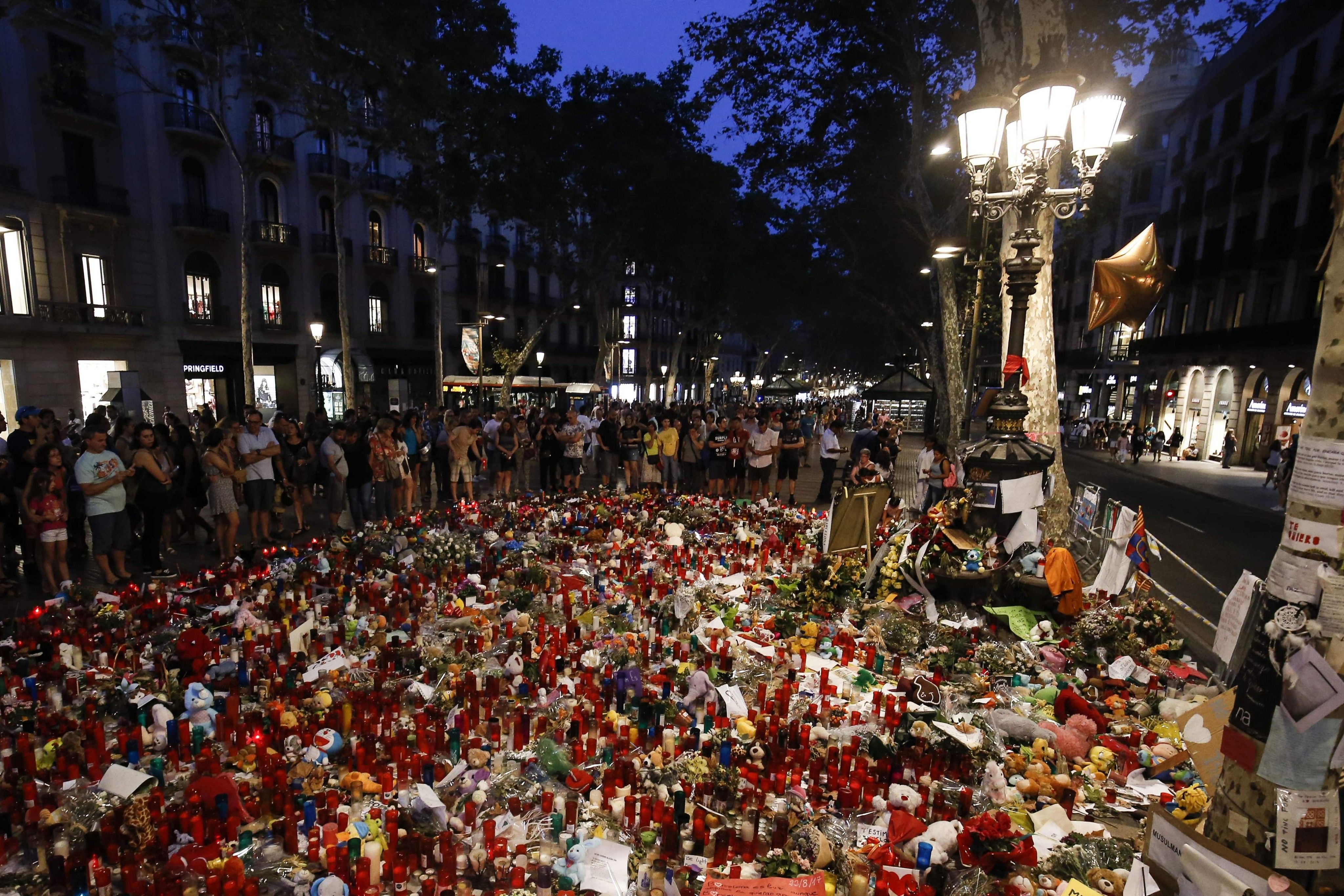 Terror in Barcelona.