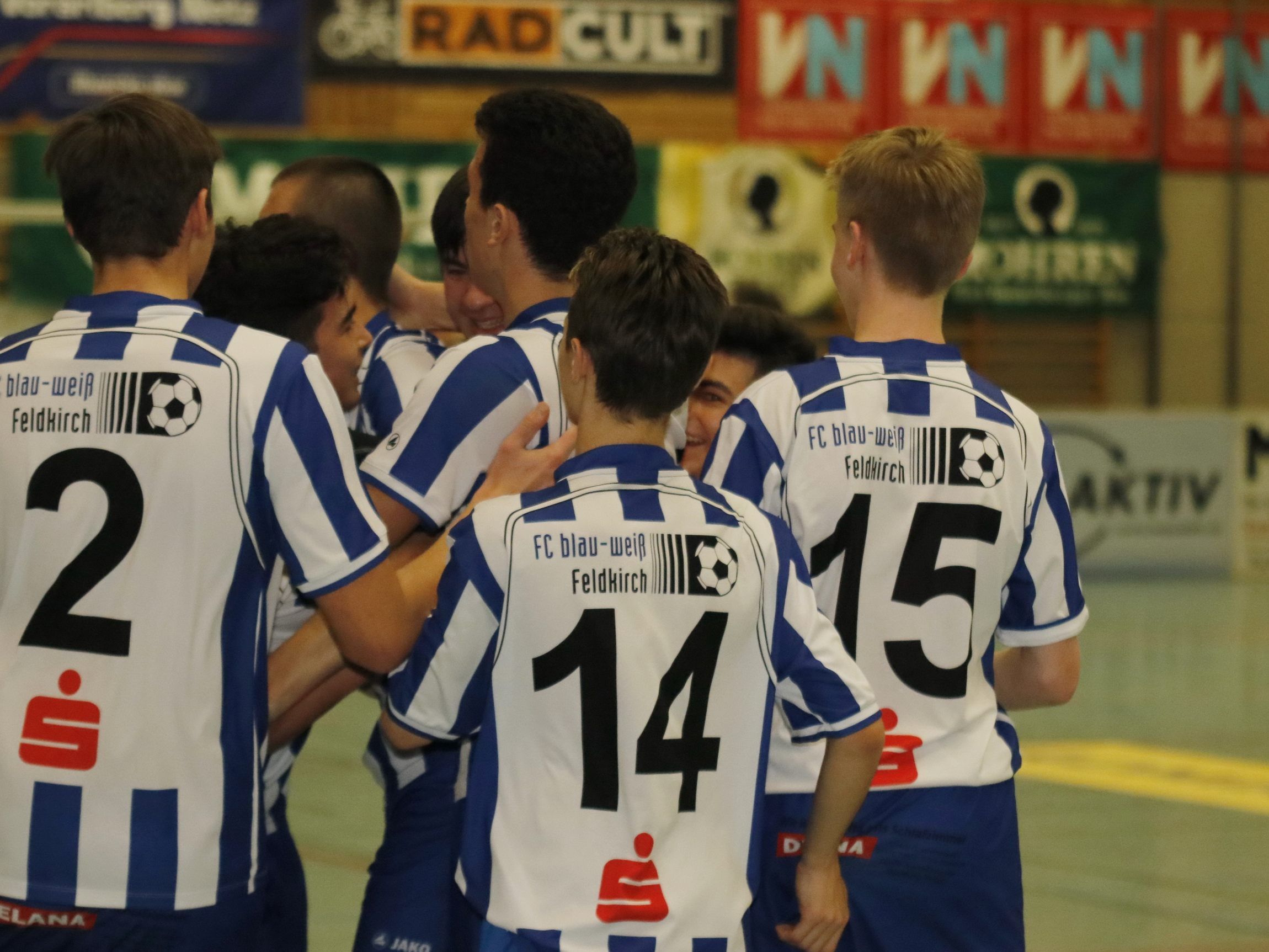 Feldkirch U-18 Team stieg auf
