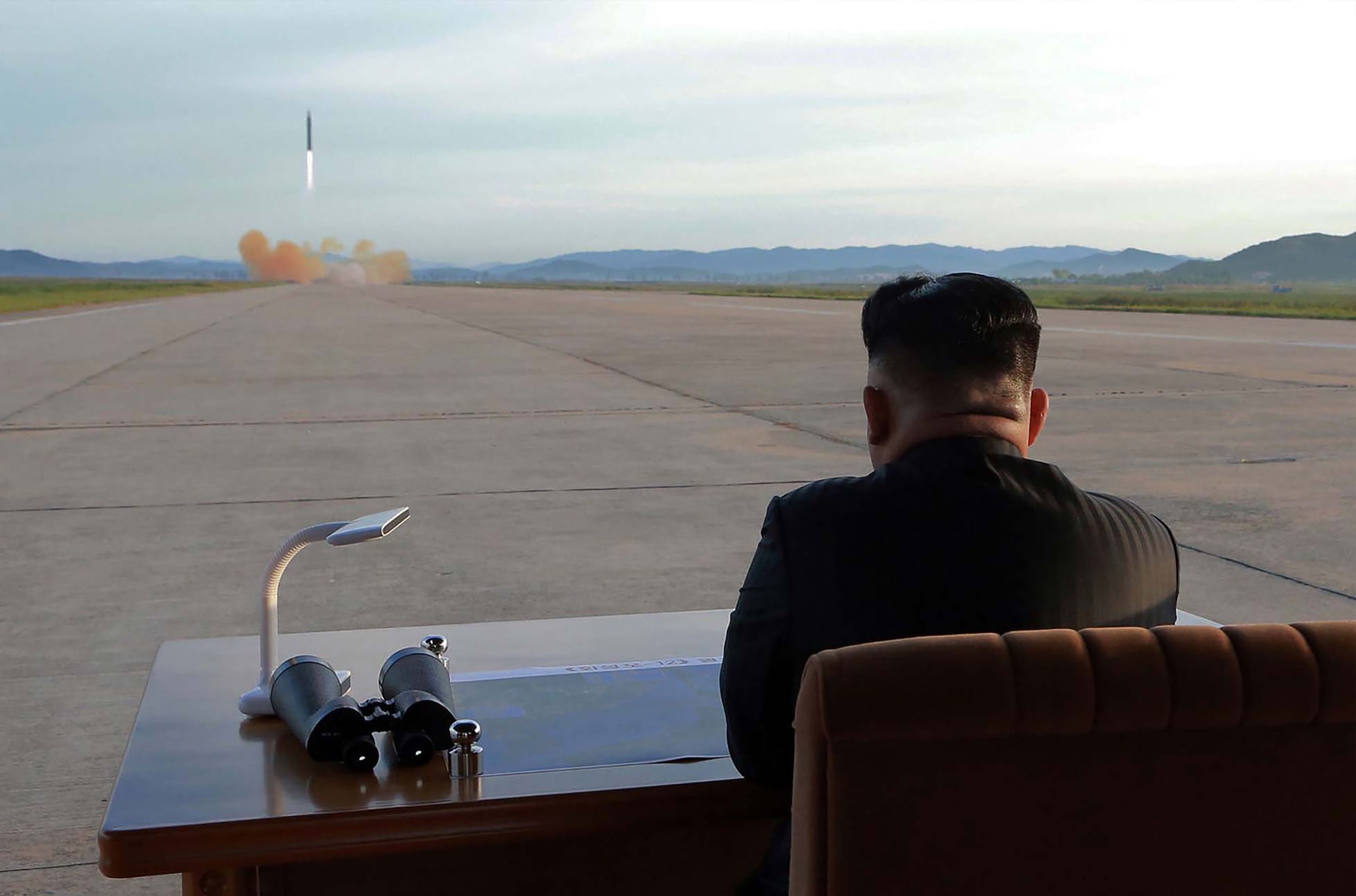 Nordkorea machte Raketentests.