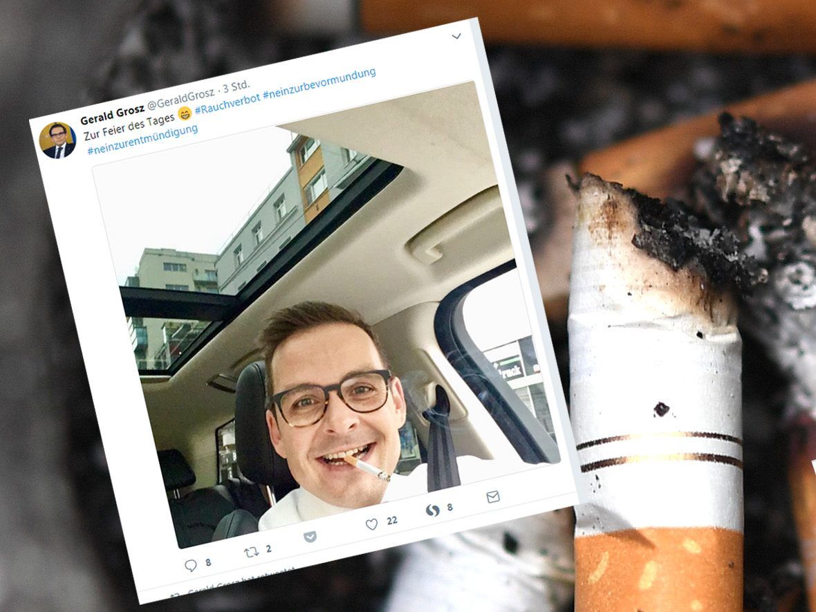 Freude und Unverständnis über das geplante Kippen des Rauchverbots.