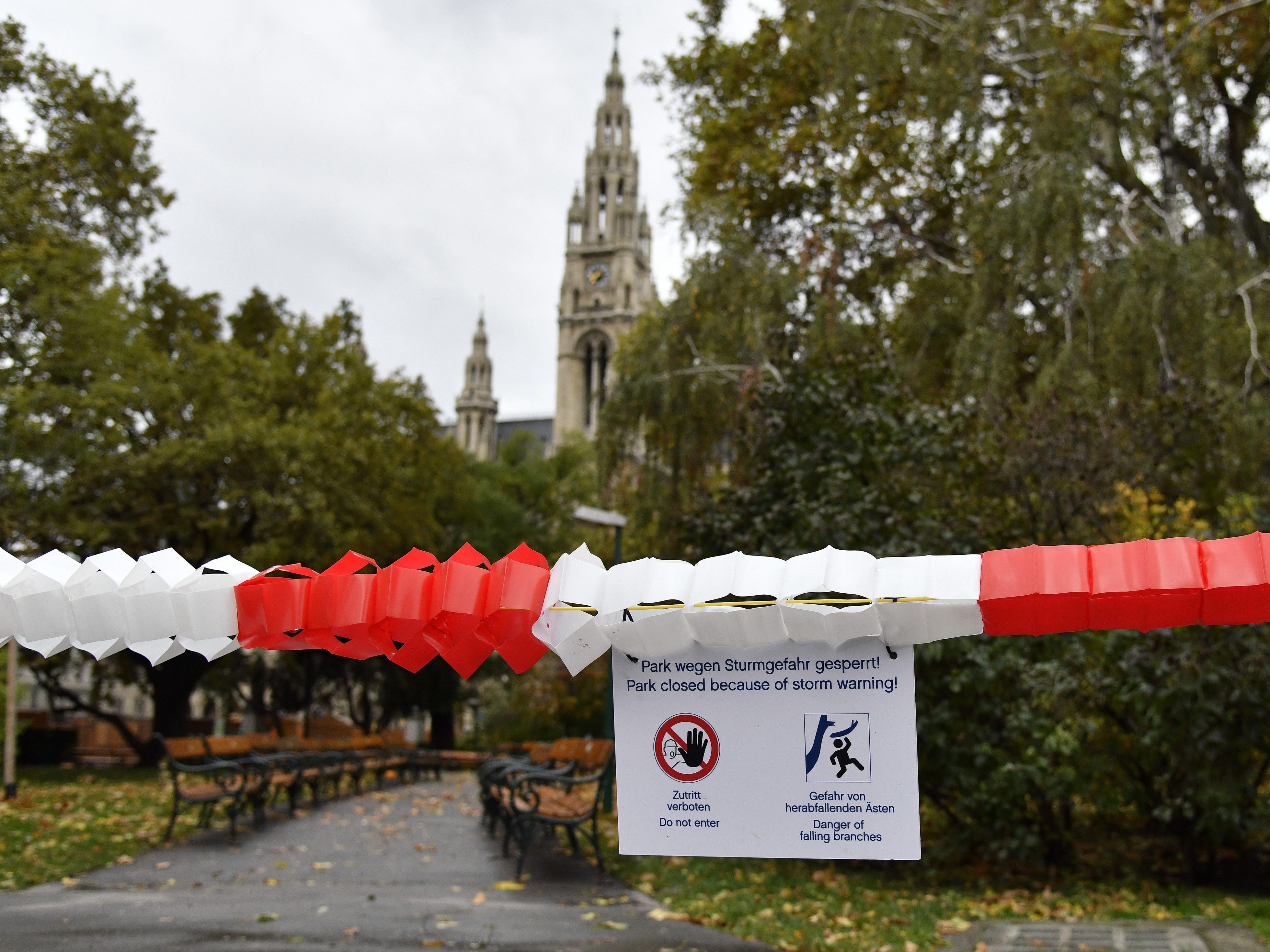 In Wien tobte im Herbst 2017 Sturm Herwart. In Wien tobte im Herbst 2017 Sturm Herwart.