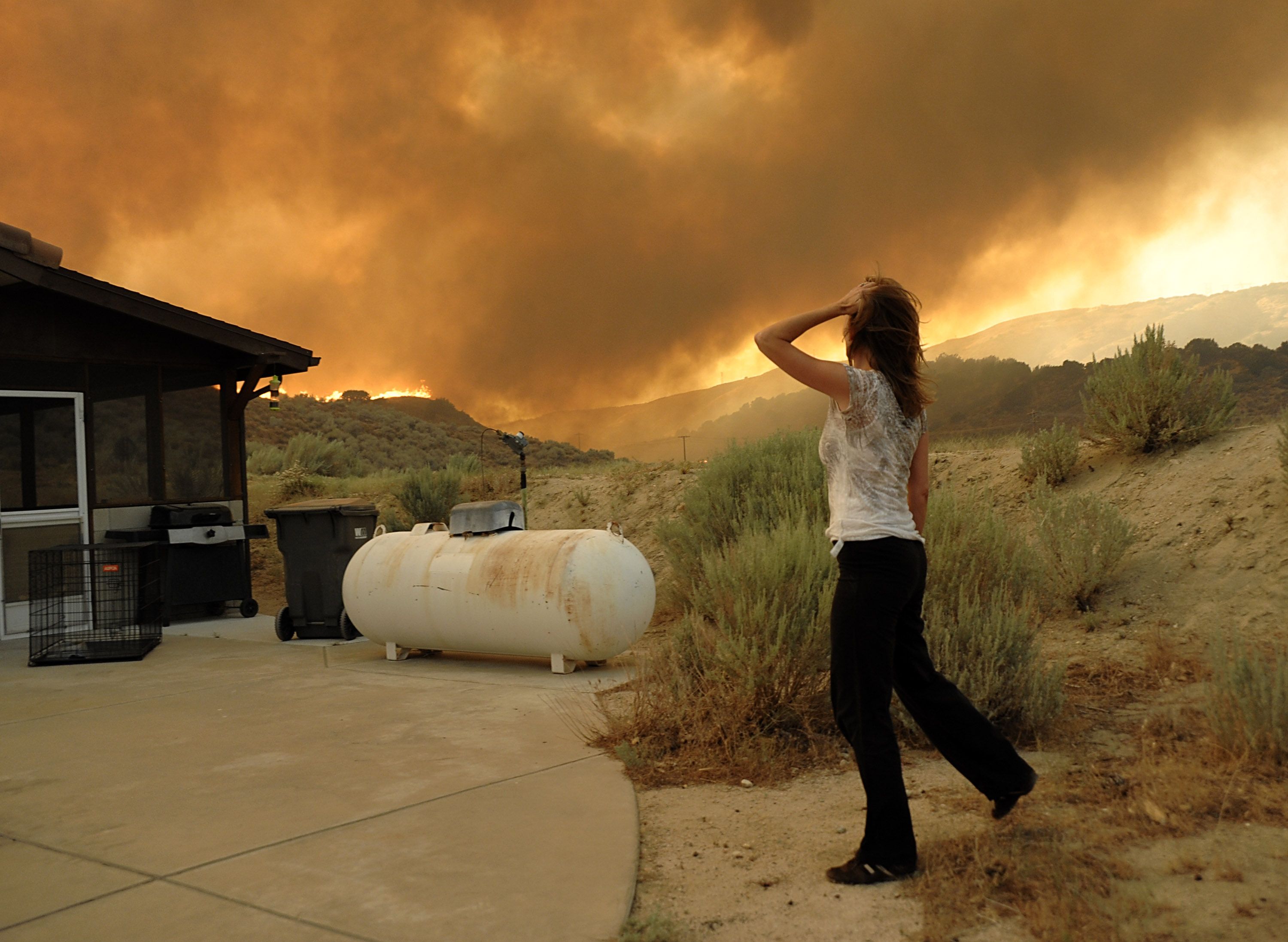 In Kalifornien wüten seit Oktober Waldbrände. In Kalifornien wüten seit Oktober Waldbrände.