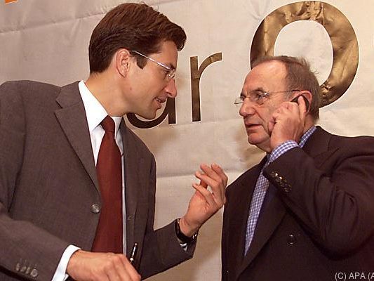 Grasser und Böhmdorfer waren einst Regierungskollegen