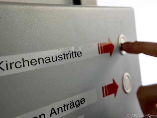 Kirchenaustritte blieben im Rahmen