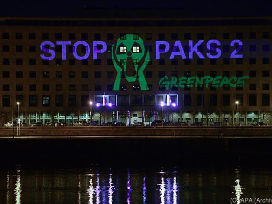 Greenpeace-Protest in Ungarn wegen Paks-Ausbaus
