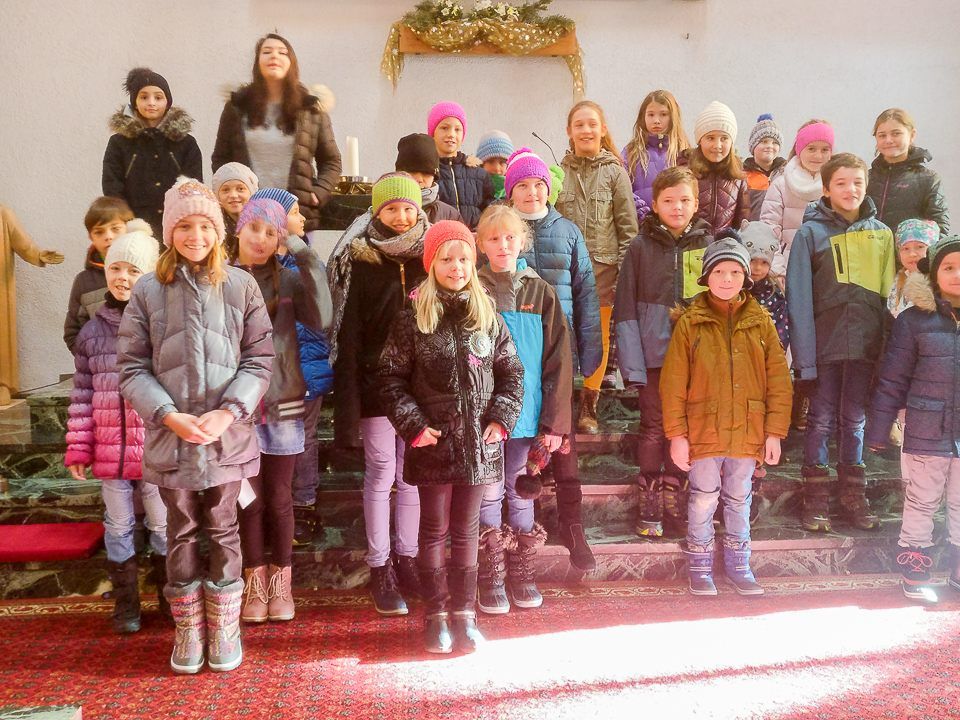 41 Kinder sorgten in Vandans für ein tolles Spendenergebnis bei der Dreikönigsaktion.