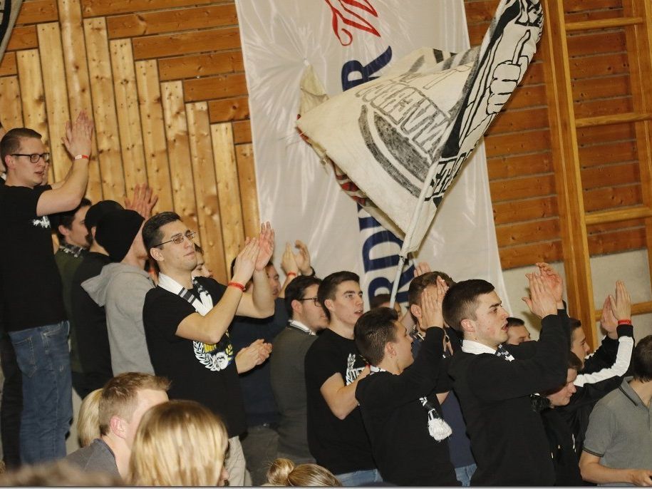 Altach Fans machten Stimmung in der Halle