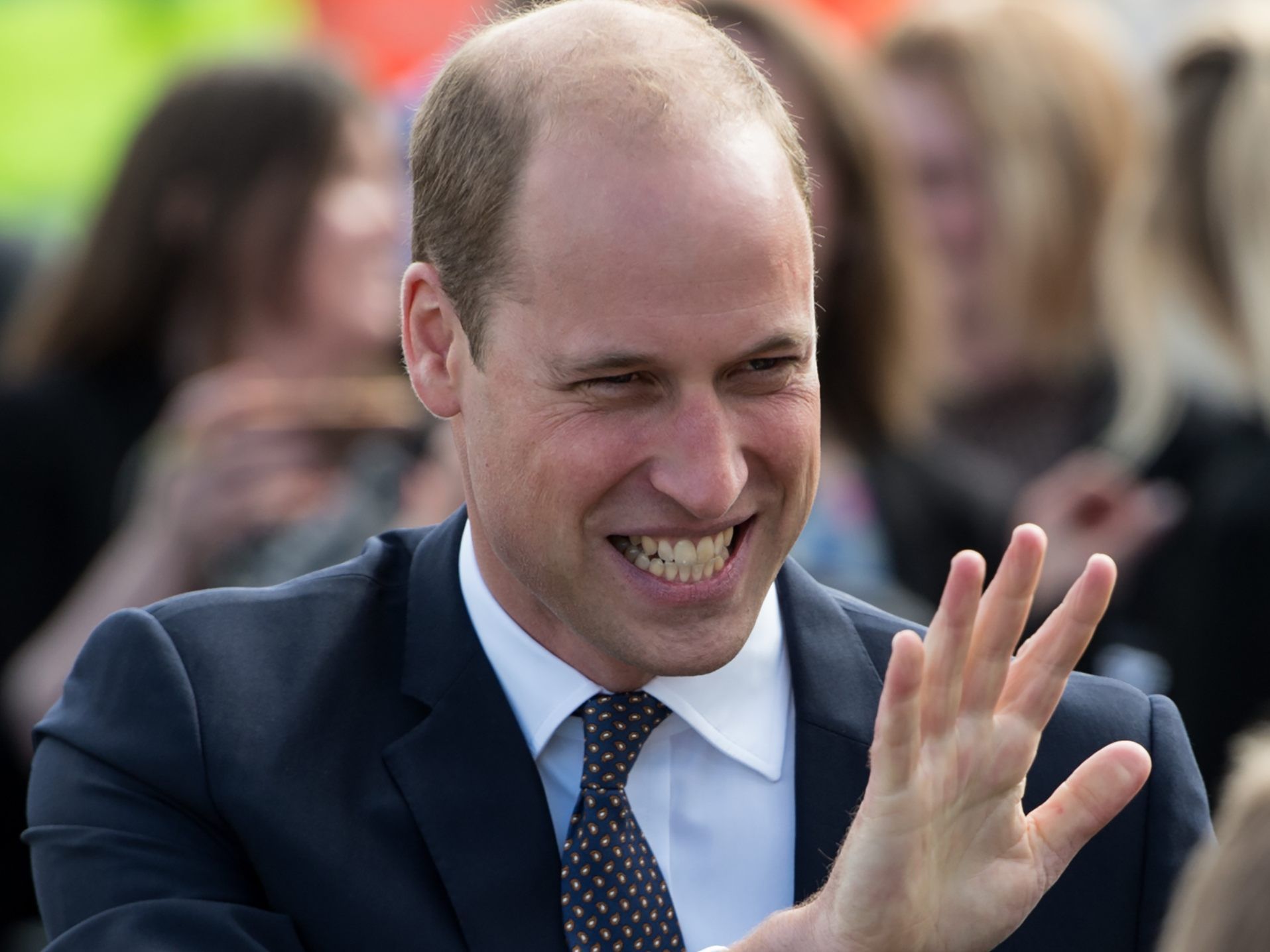 So sieht Prinz William nicht mehr aus. So sieht Prinz William nicht mehr aus.