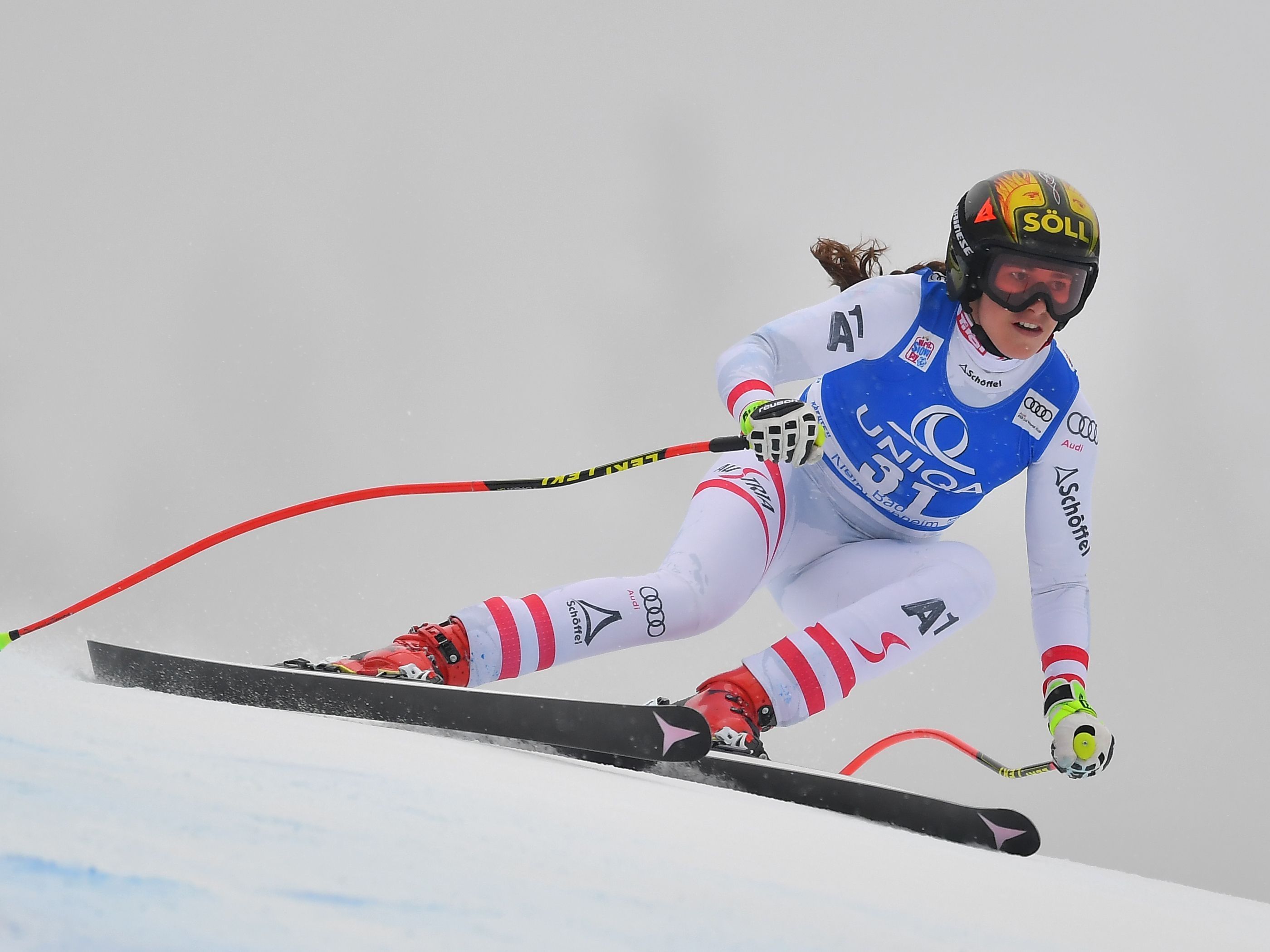 Die italienischen Ski-Damen haben am Sonntag einen Dreifachsieg gefeiert.