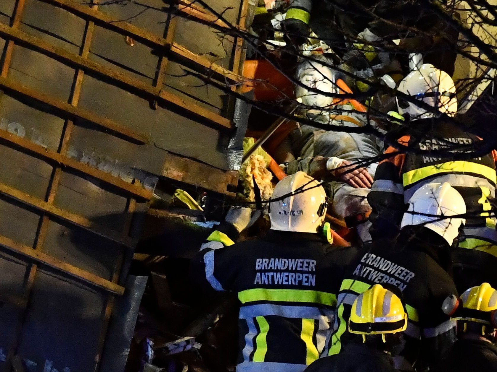 Bei der Explosion in Antwerpen wurde niemand getötet.
