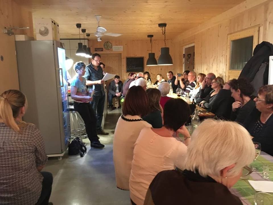 Autorenlesung in Altach. Autorenlesung in Altach.