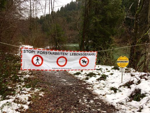 Wegsperre