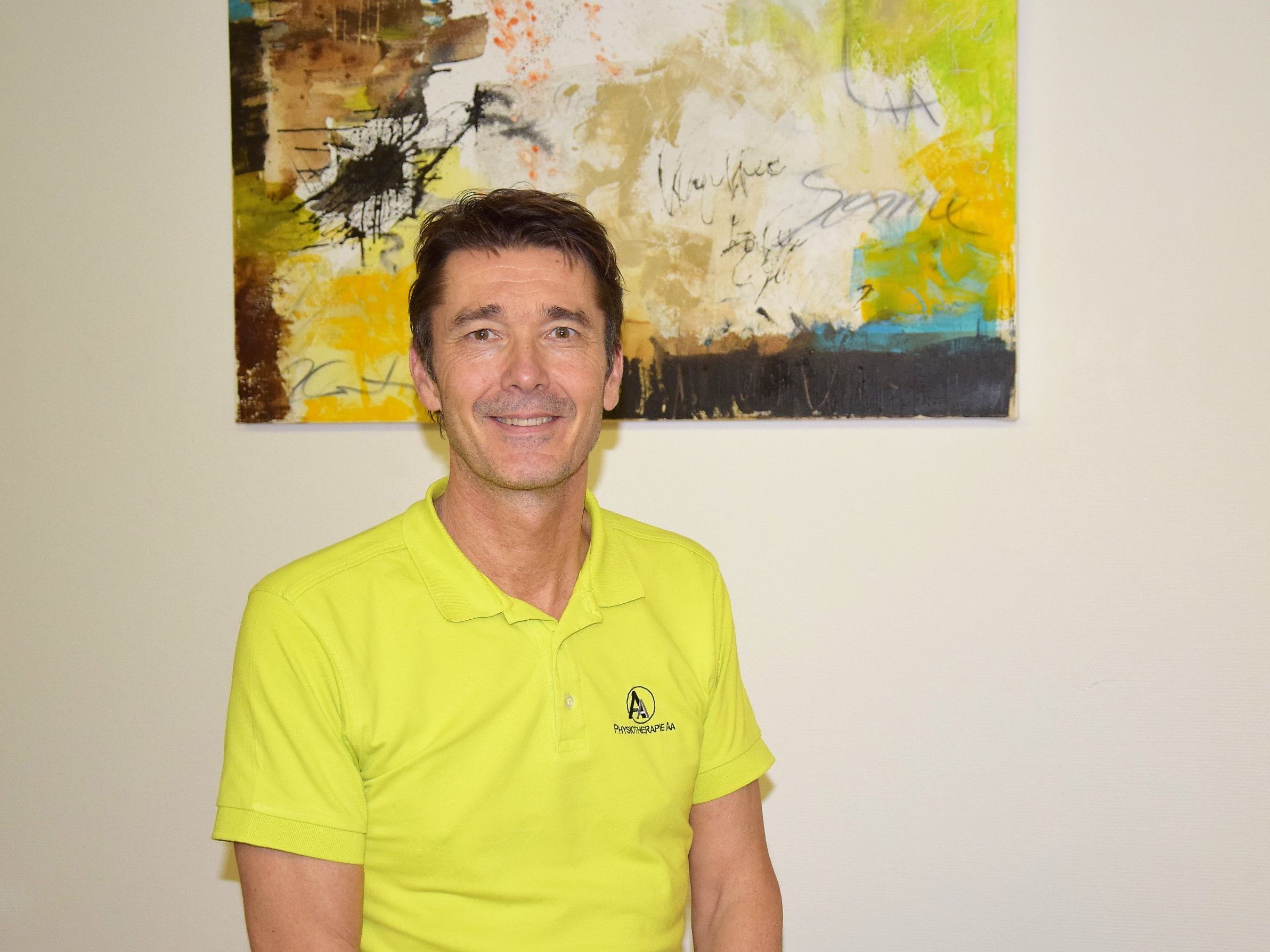 Jan Aa freut sich über drei Jahrzehnte Physiotherapie in Götzis Jan Aa freut sich über drei Jahrzehnte Physiotherapie in Götzis