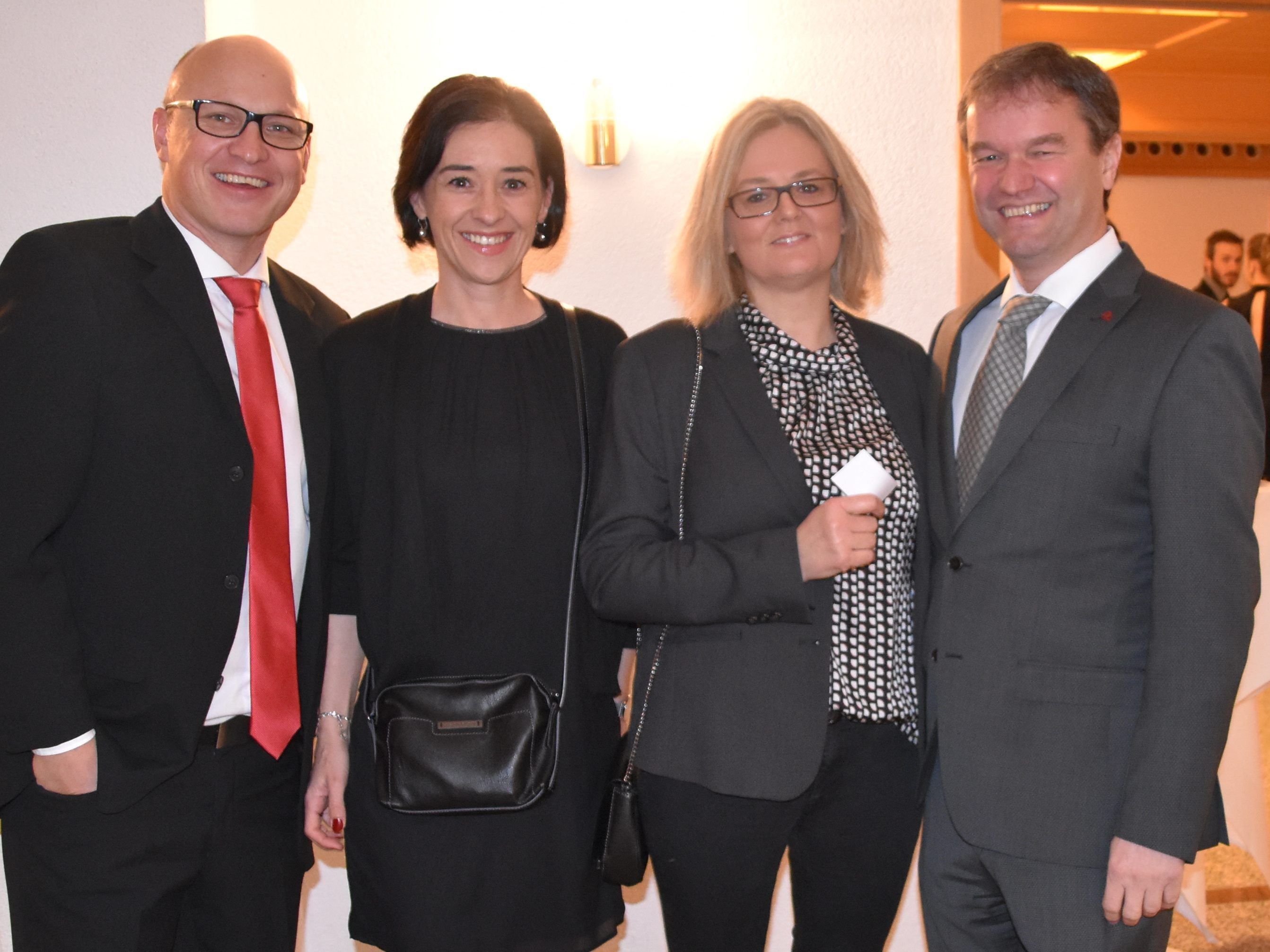 Christian und Claudia Summer, Manuela Ströhle und Jochen Schörgenhofer