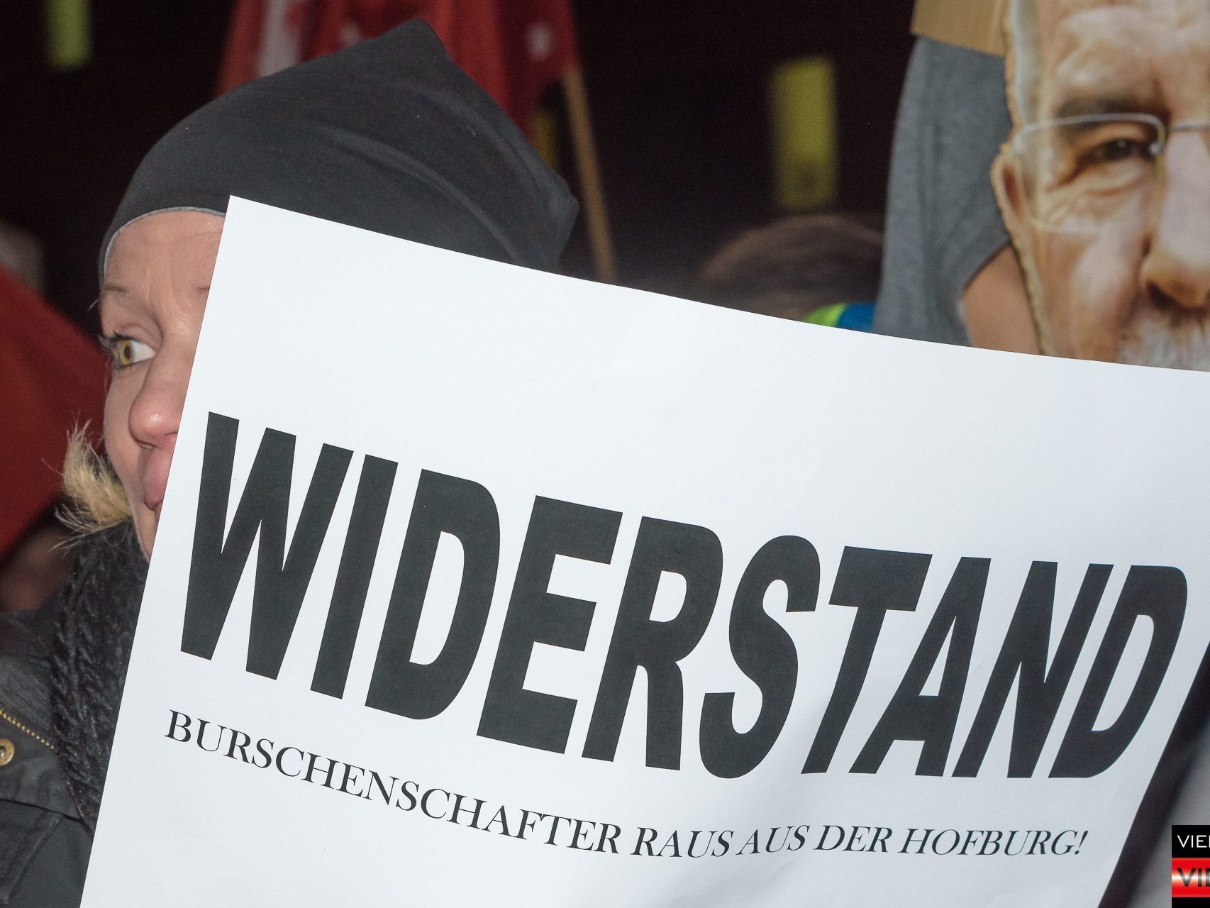 Demonstration gegen den FPÖ-Akademikerball - 26.01.2018