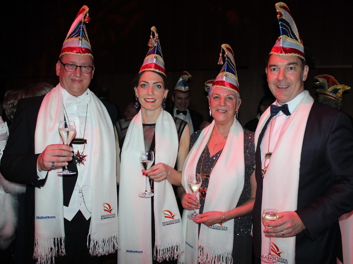 Ehrensenatsräte: Wolfgang Eberhard, Veronika Marte, Renate Mitterhuber und Alexander Stuchly.