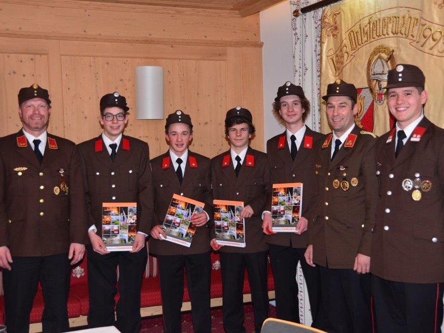 Daniel Klehenz, Pascal Elsensohn, Niklas Kirchler und Noah Lanschützer wurden angelobt. Daniel Klehenz, Pascal Elsensohn, Niklas Kirchler und Noah Lanschützer wurden angelobt.
