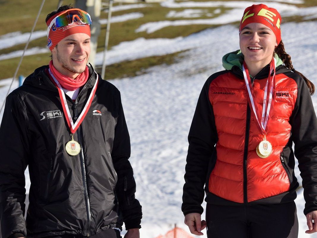 Raphaela Natter und Jan Neuhold sind neue Langlauf Landesmeister