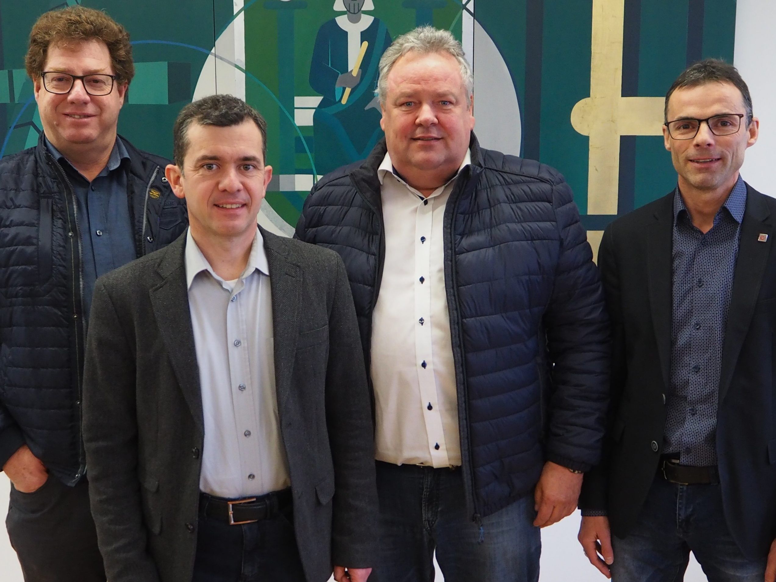 Vorstand ASZ Vorderland Rainer Duelli, Martin Summer, Karl Wutschitz, Kilian Tschabrun Vorstand ASZ Vorderland Rainer Duelli, Martin Summer, Karl Wutschitz, Kilian Tschabrun
