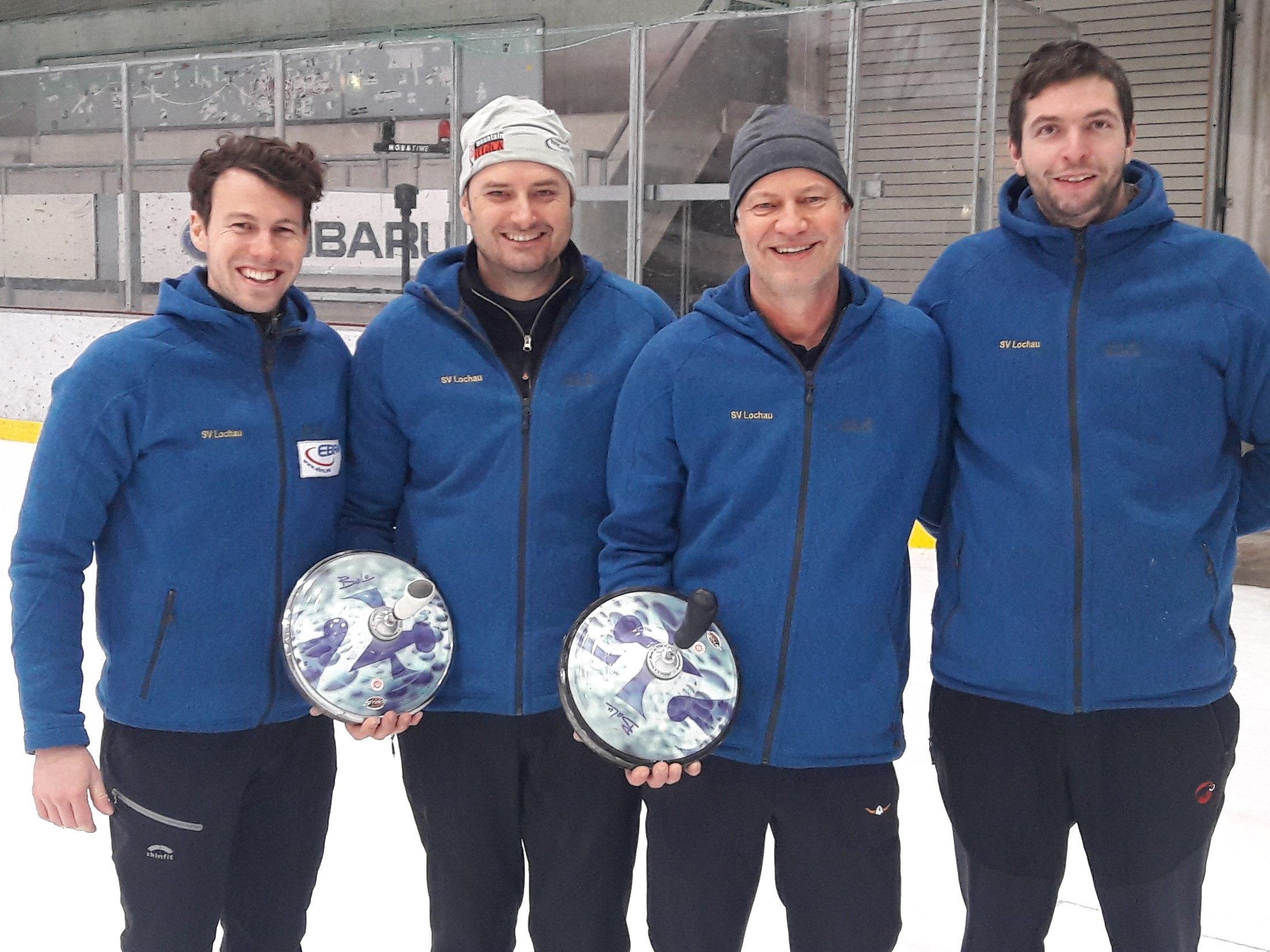 Das erfolgreiche Team: Patrik Plangger, Stefan Pienz, Abraham und Christoph Sohm Das erfolgreiche Team: Patrik Plangger, Stefan Pienz, Abraham und Christoph Sohm