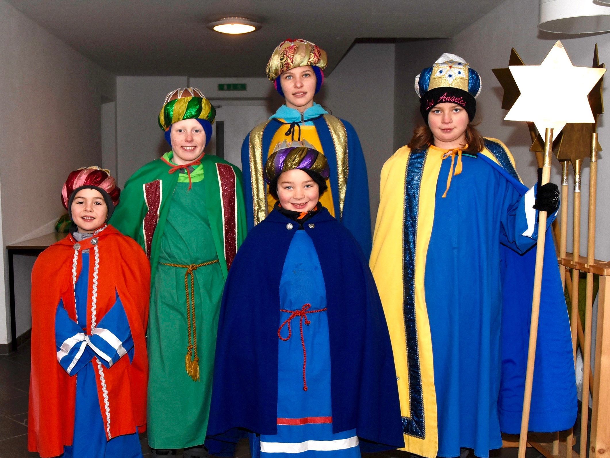 Schrunser Sternsinger im Jahr 2017