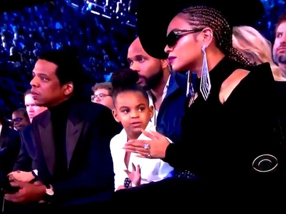 Bei der Grammy-Verleihung zeigte Blue Ivy allen wer die Hosen anhat.