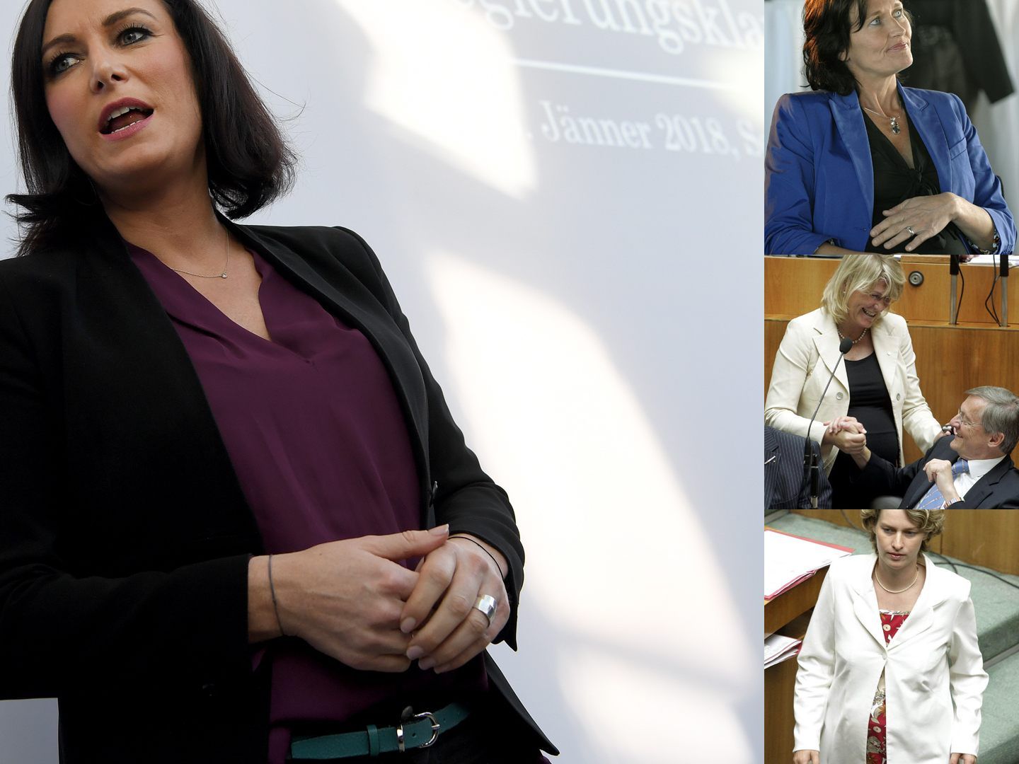 Umweltministerin Elisabeth Köstinger (ÖVP) ist nicht die erste Politikerin, die im Amt schwanger ist.